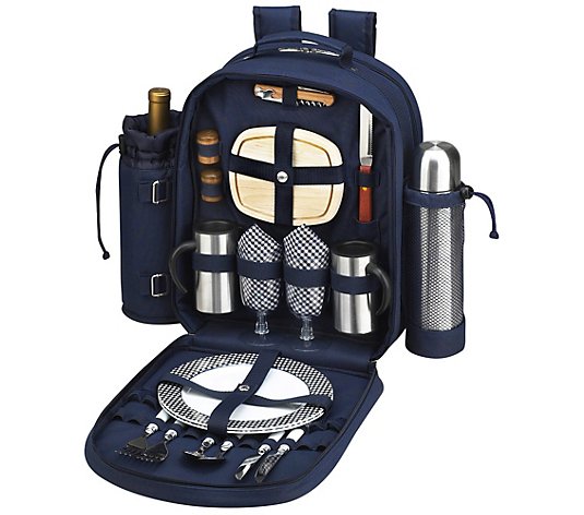 Picnic at Ascot Deluxe Picnic & Coffee Backpackfor 2