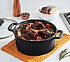 Zakarian by Dash 4.5-qt Cast Iron Dutch Oven with Glass Lid, 4 of 6