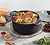 Zakarian by Dash 4.5-qt Cast Iron Dutch Oven with Glass Lid, 6 of 6