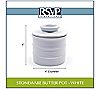RSVP Stoneware Butter Pot, 6 of 7