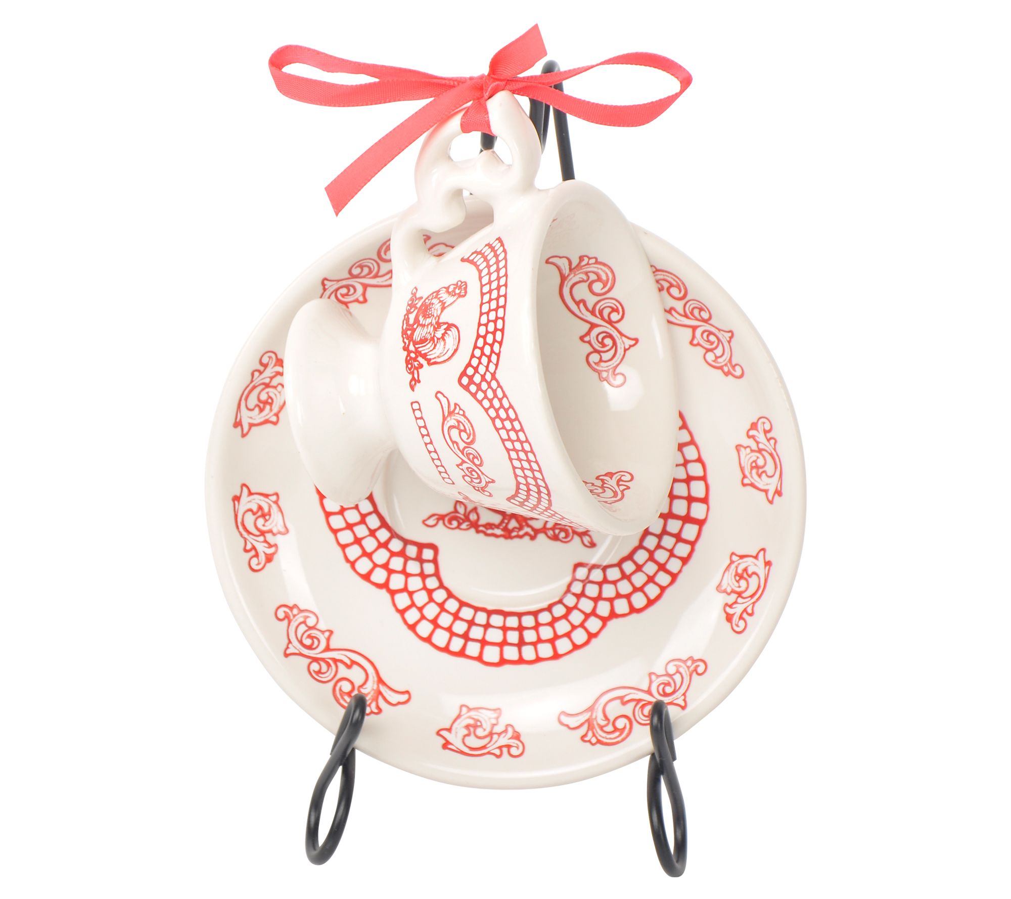Temp-tations Holiday Mug and Saucer Collectible Set