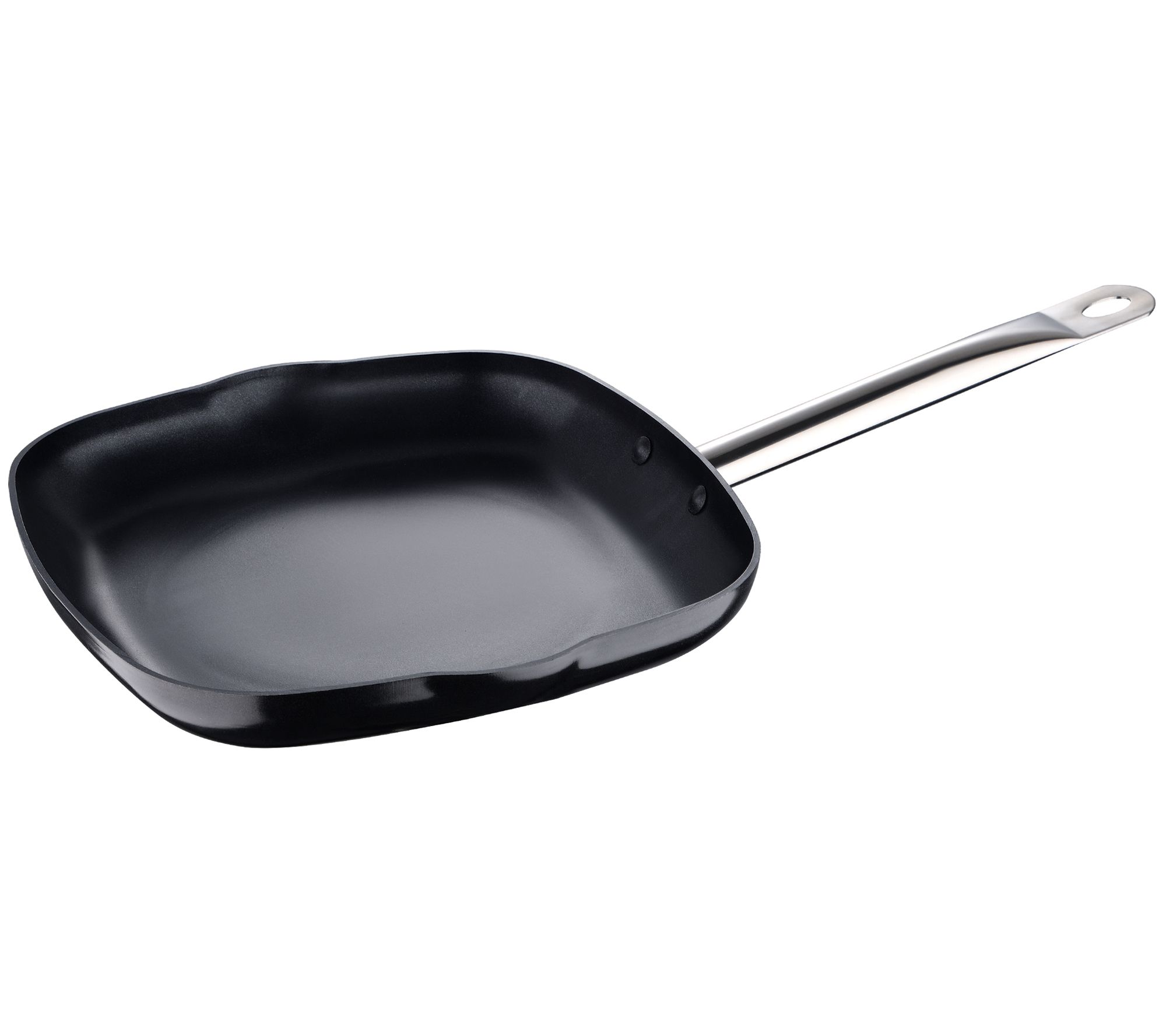 Le Creuset 9.5 Square Cast Iron Griddle Pan on QVC 