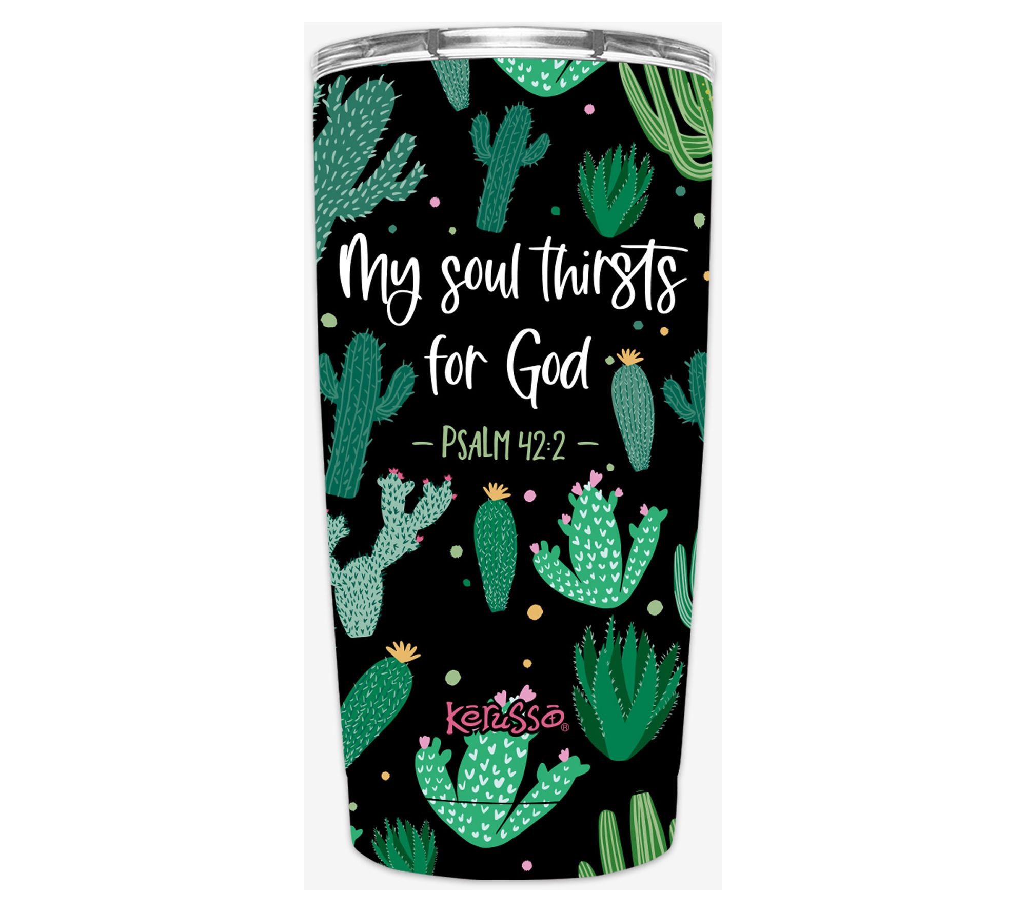 Kerusso 20-oz Dual Wall Tumbler - Cactus