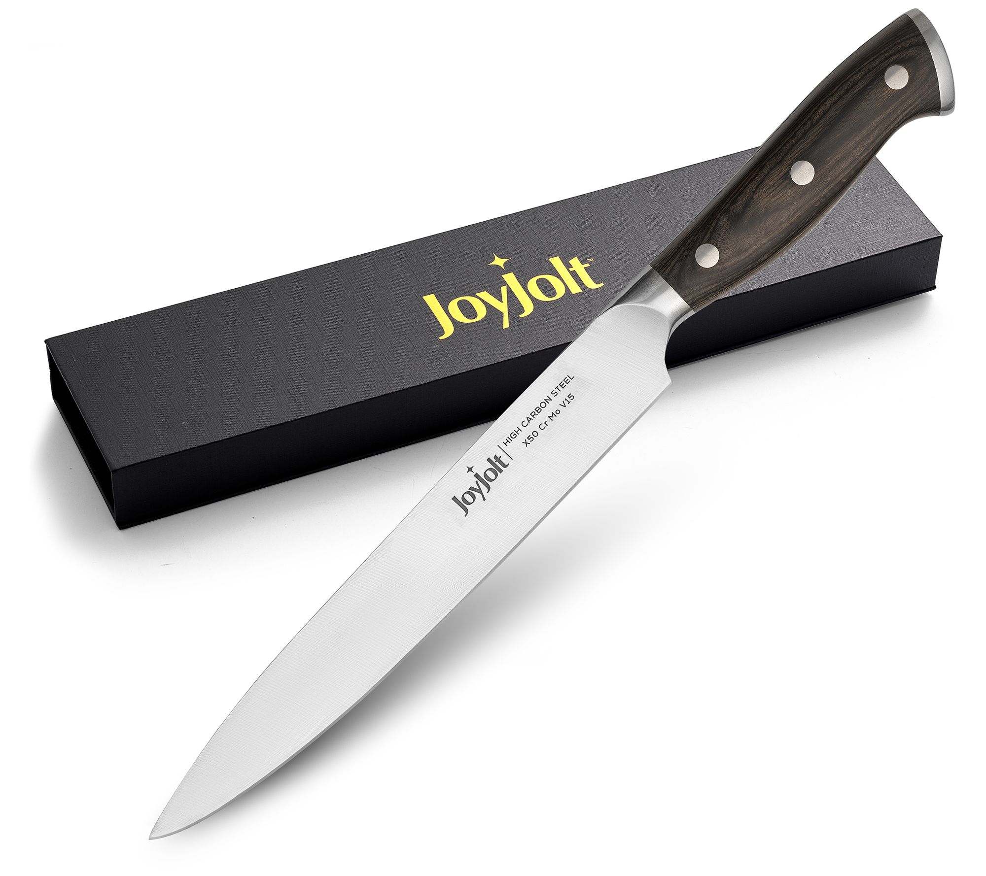 JoyJolt High Carbon Steel 8" Carving Knife