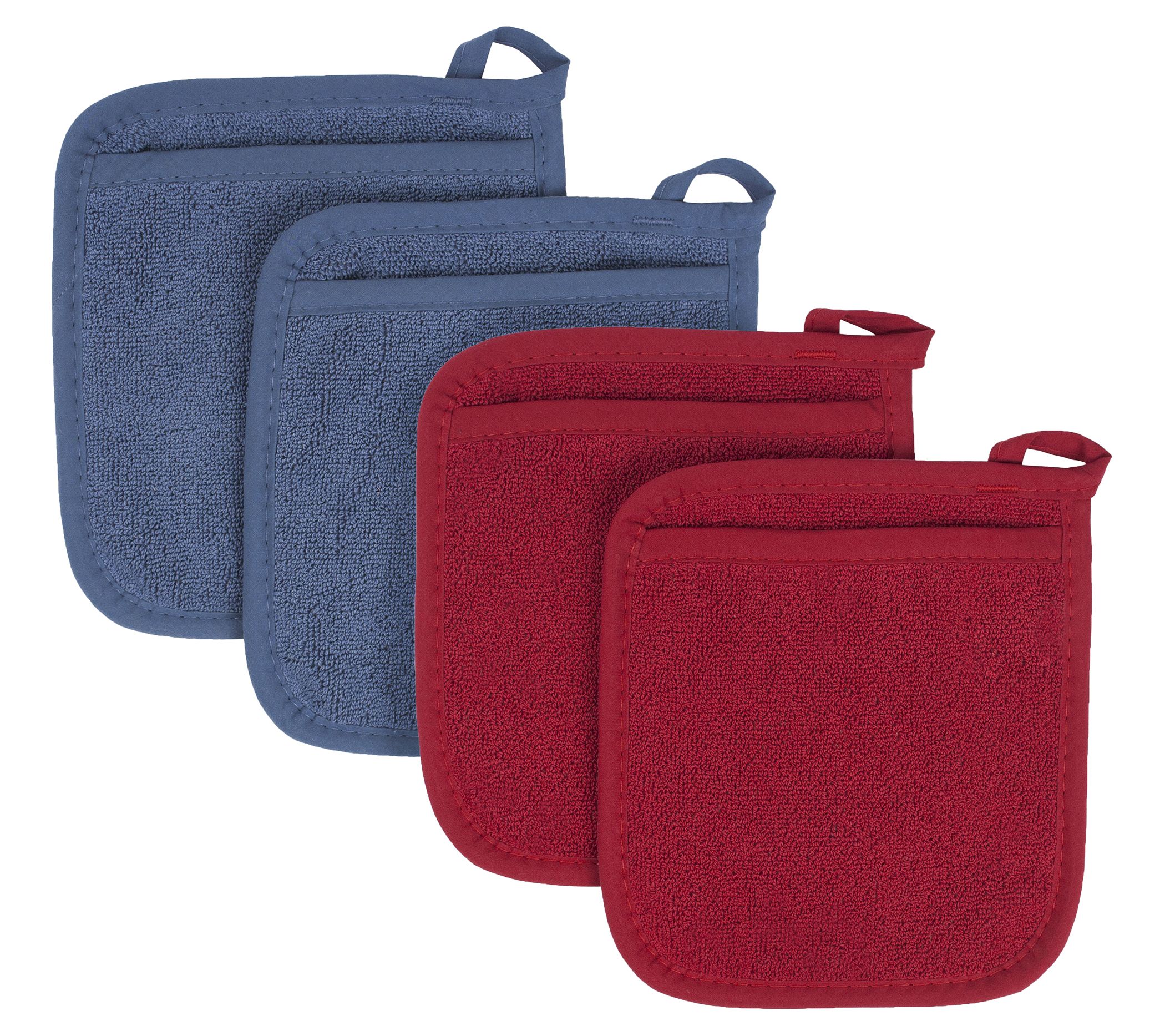 RITZ 4-Pack Mixed Terry Pocket Mitt Variety Set