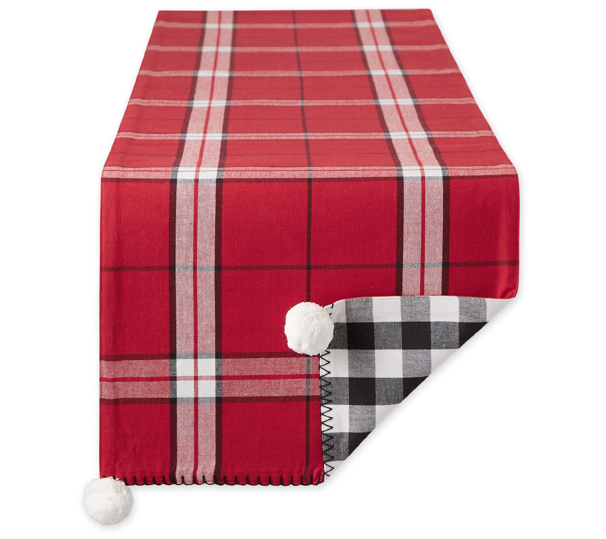 Design Imports Sleigh Bells Embellished Table Runner 14x72