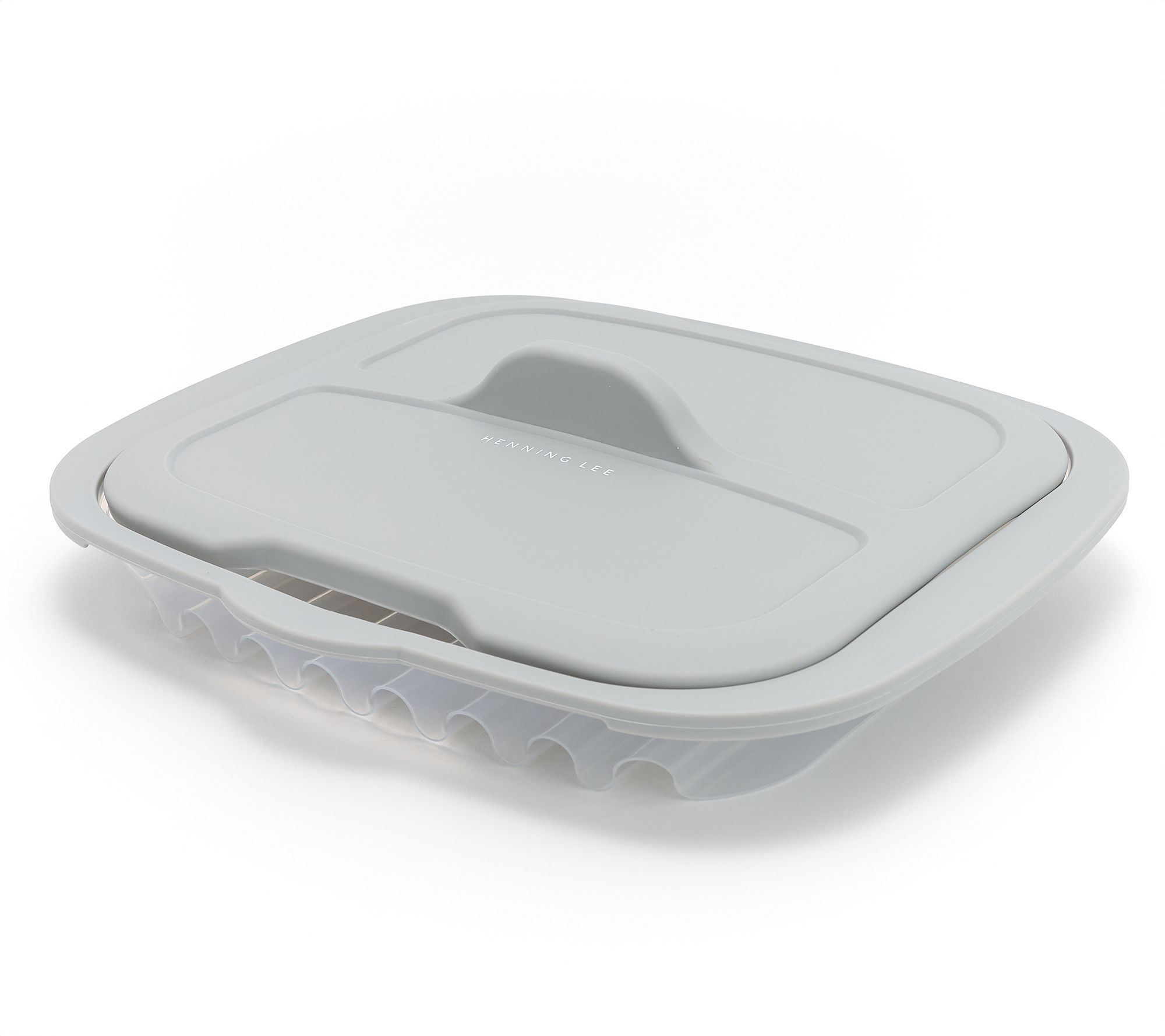 Henning Lee Look & Cook Silicone Bacon Pan With Lid