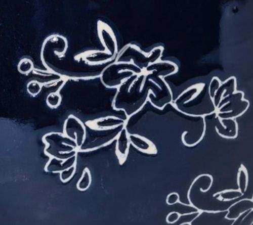 FloralLace Blue