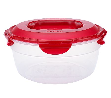 Lock & Lock 2 pc Bowl Storage Set with Handle and Color Lids - QVC.com