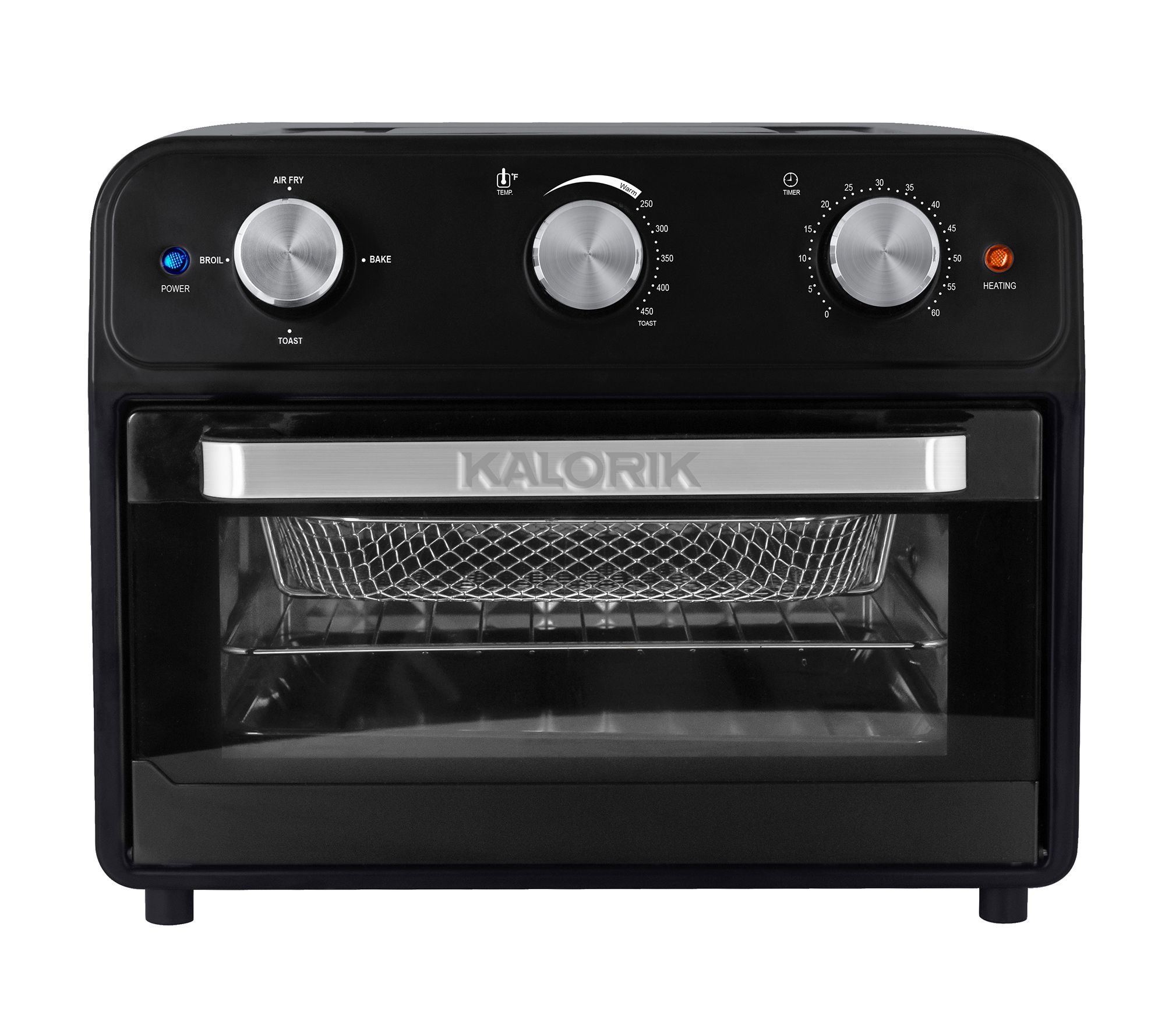 Kalorik 22-Quart Air Fryer Oven, Black 