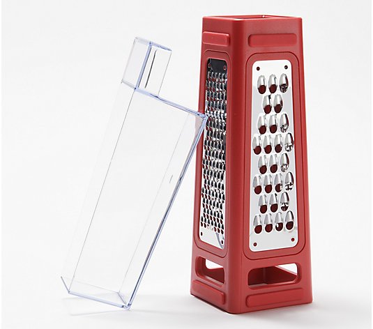 Good Housekeeping Box Grater with Catch Basin