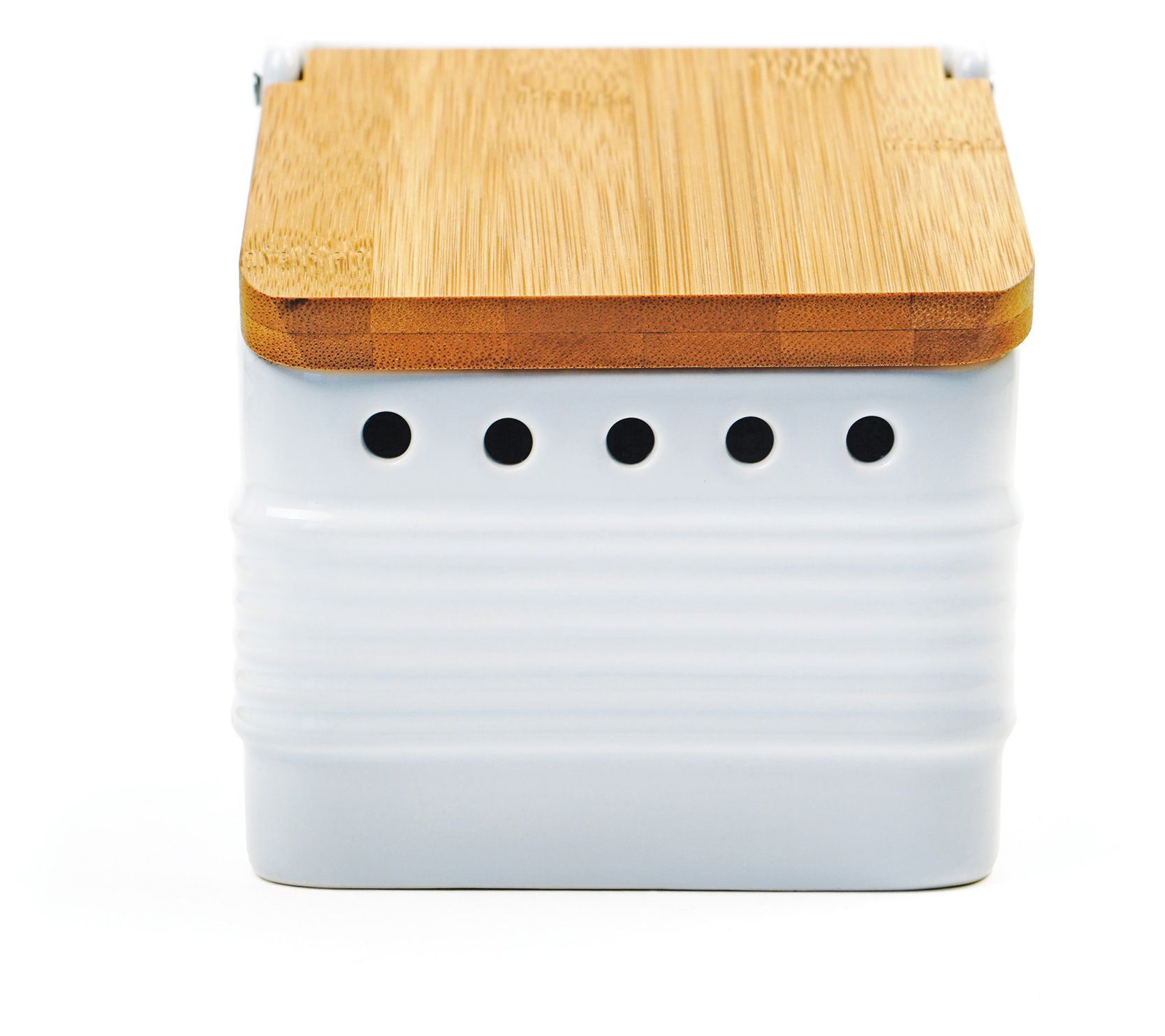 RSVP Stoneware Garlic Keeper