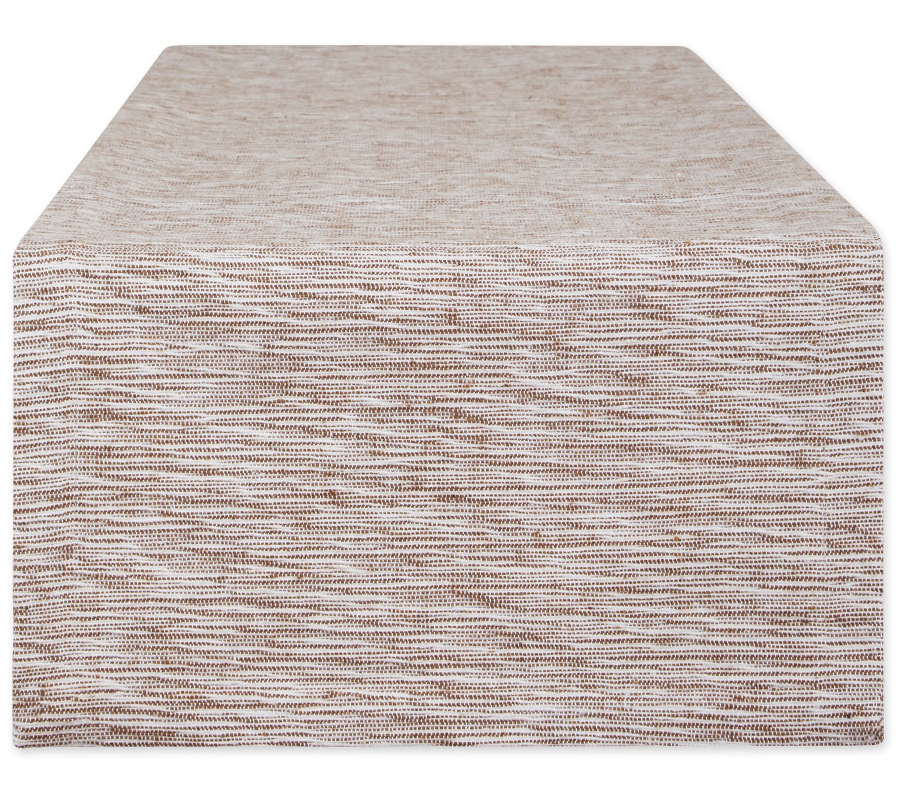Design Imports 14"x72" Recycled Cotton Slubby Rb Table Runner