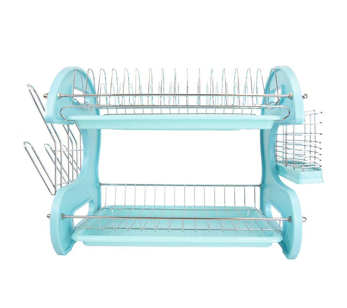 Home basics 2 tier best sale dish rack