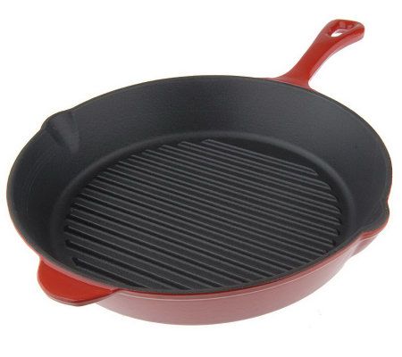 Outset Cast Iron, 8 x 8 x 3.25 inches, Round Grill Press