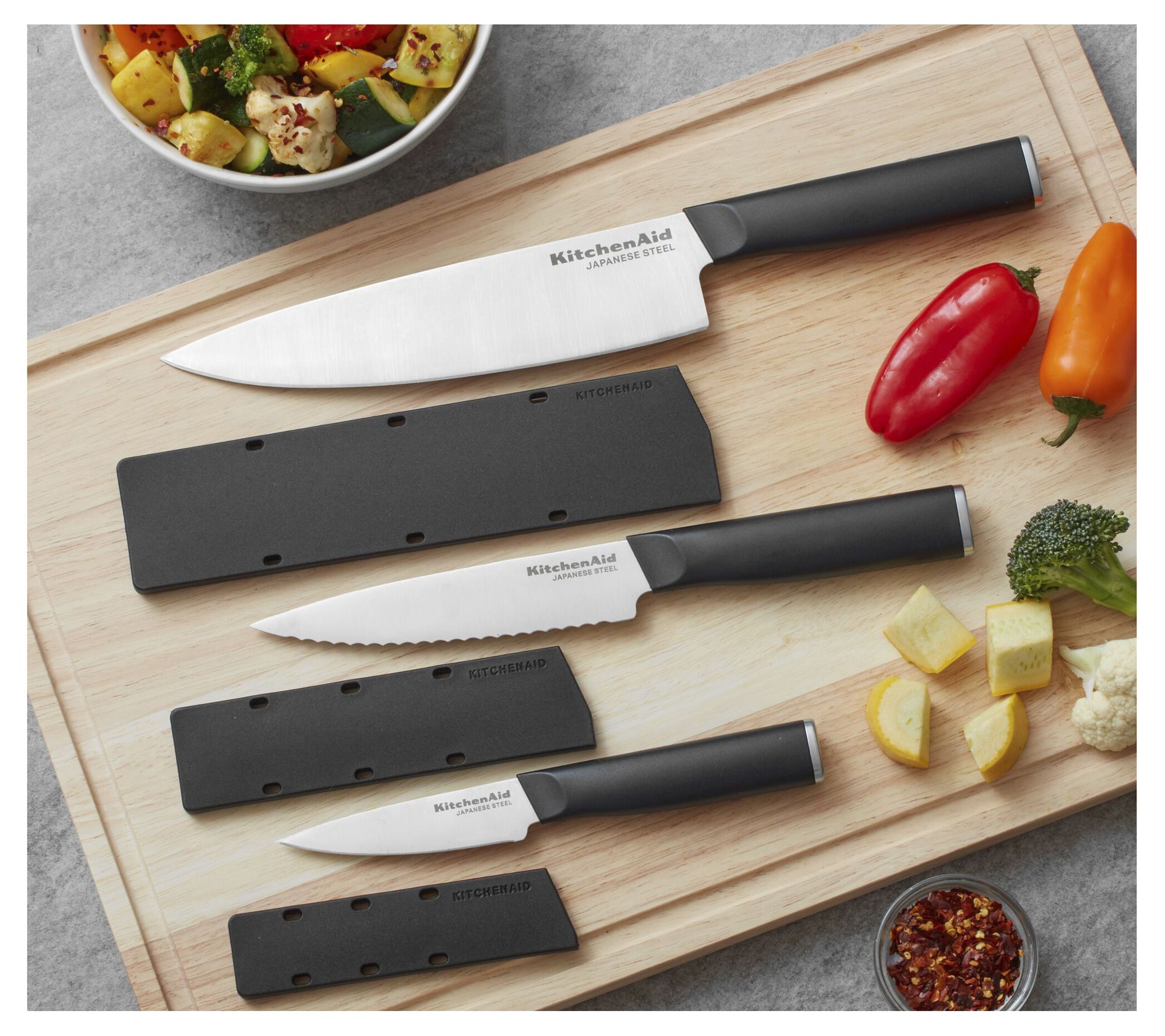 KitchenAid Knife set at