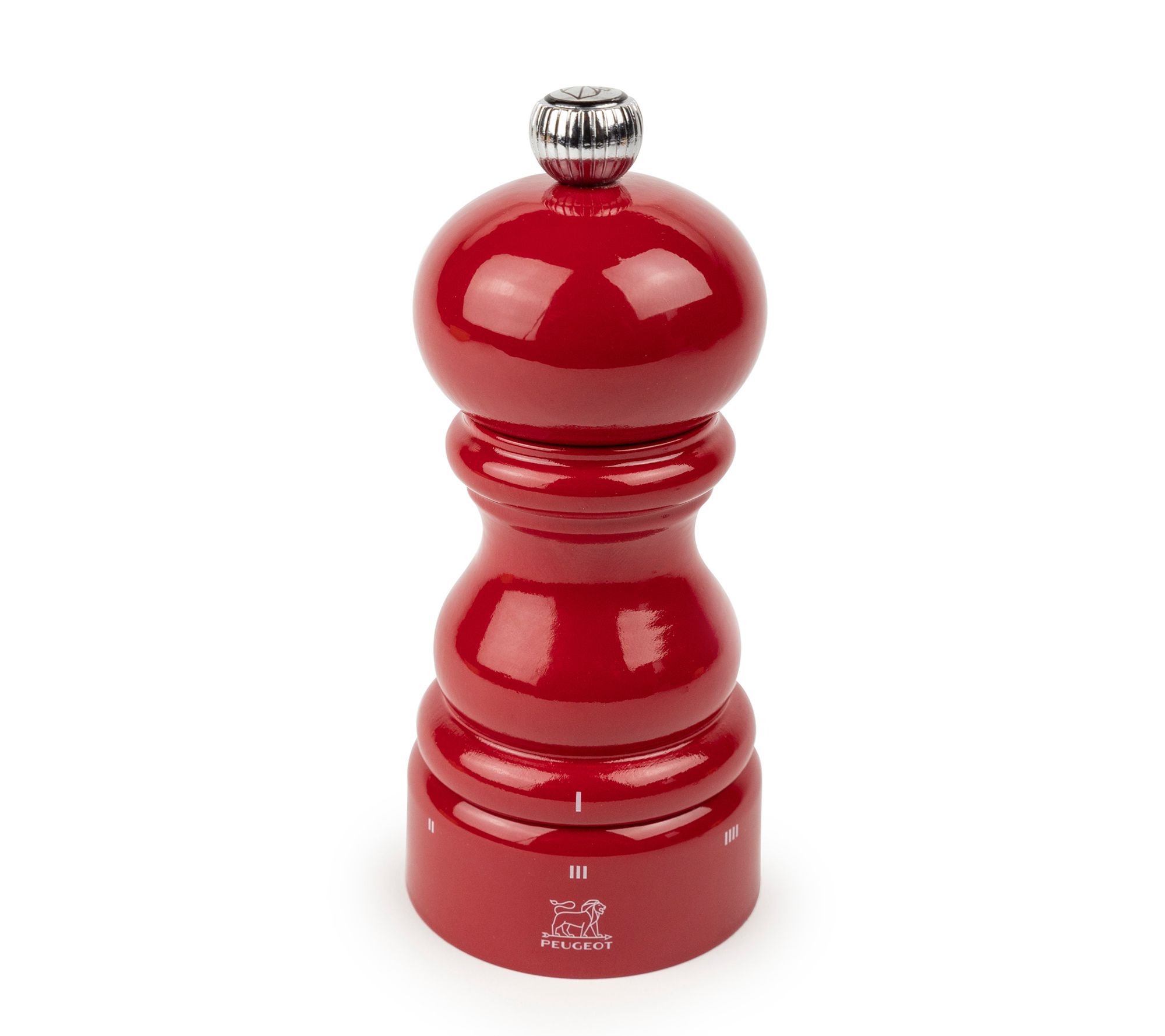 Peugeot Paris U Select 5" Red Lacquer Pepper Mill