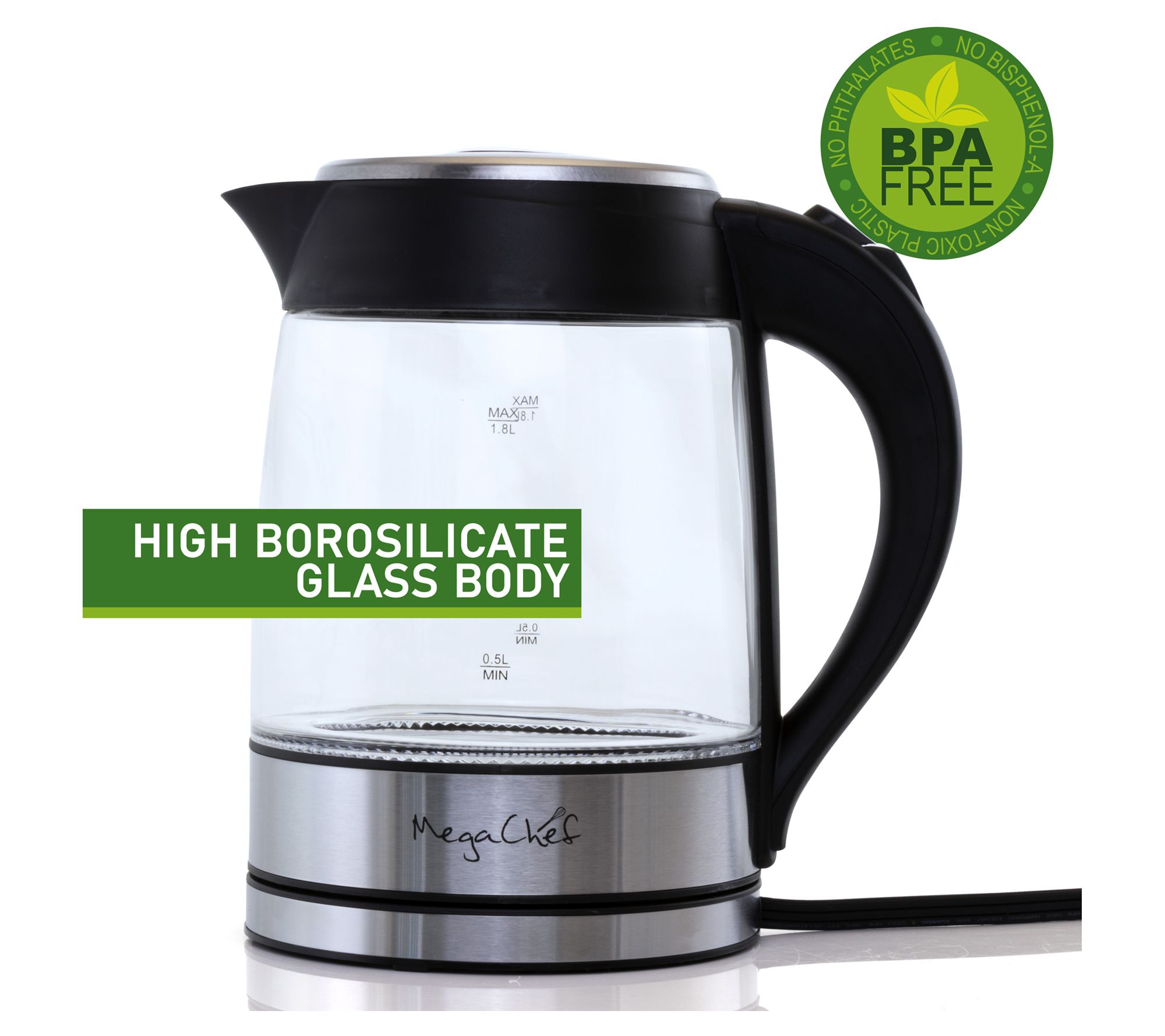 1.8L Multi-Temp Intelligent Electric Kettle - Stainless