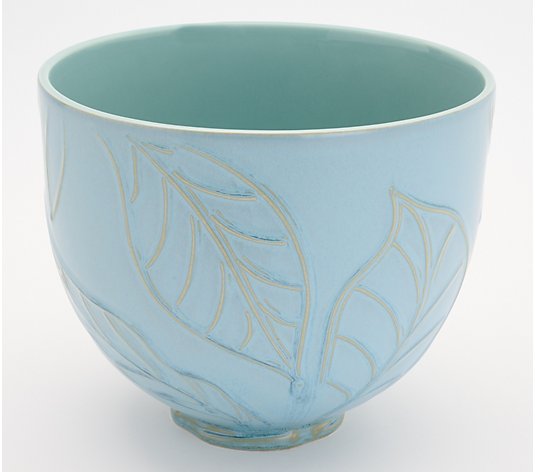 KitchenAid Spring Leaves Ceramic Stand Mixer Bowl 