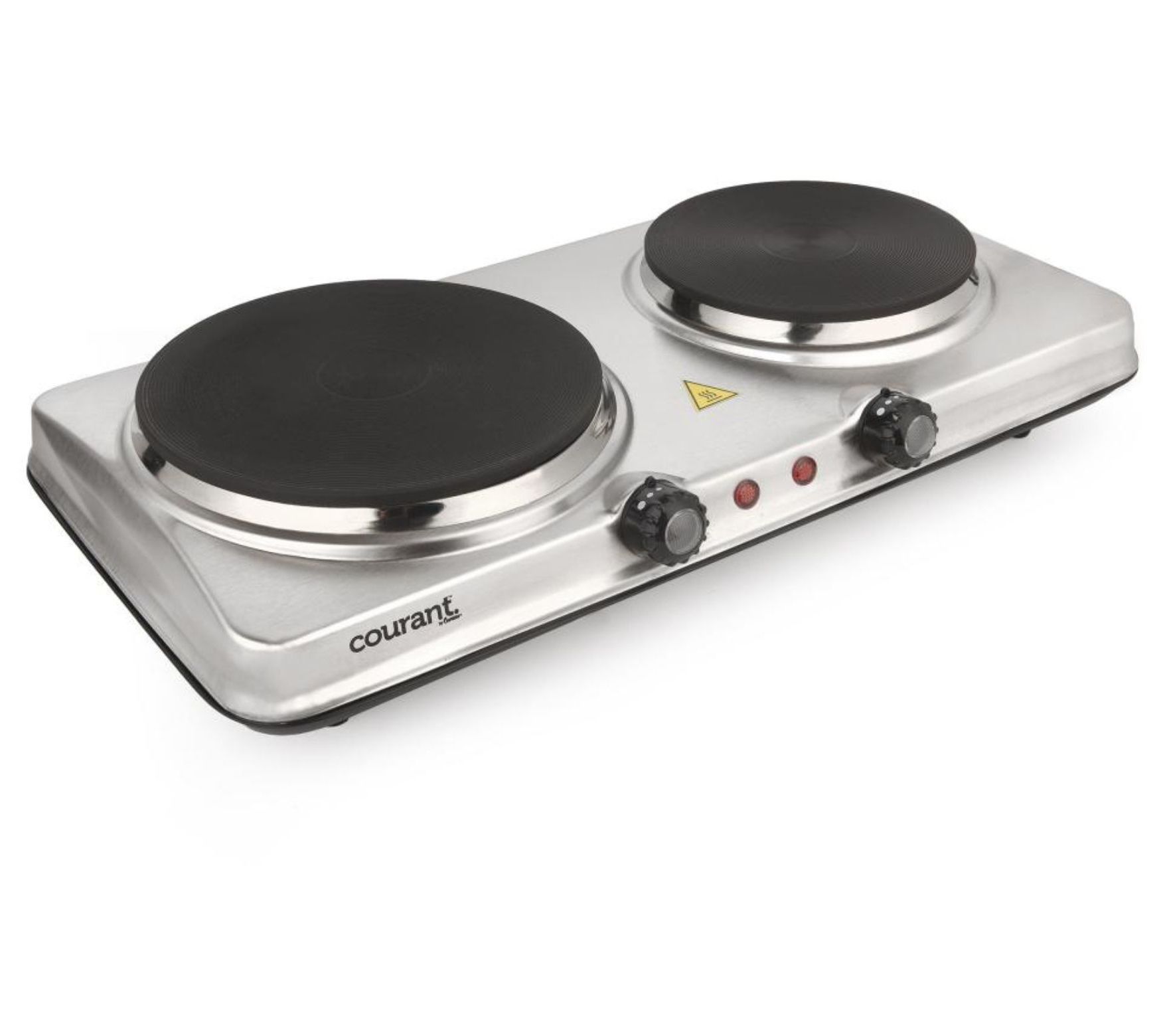 Courant 1700 Watts Electric Double Burner - QVC.com in 2023