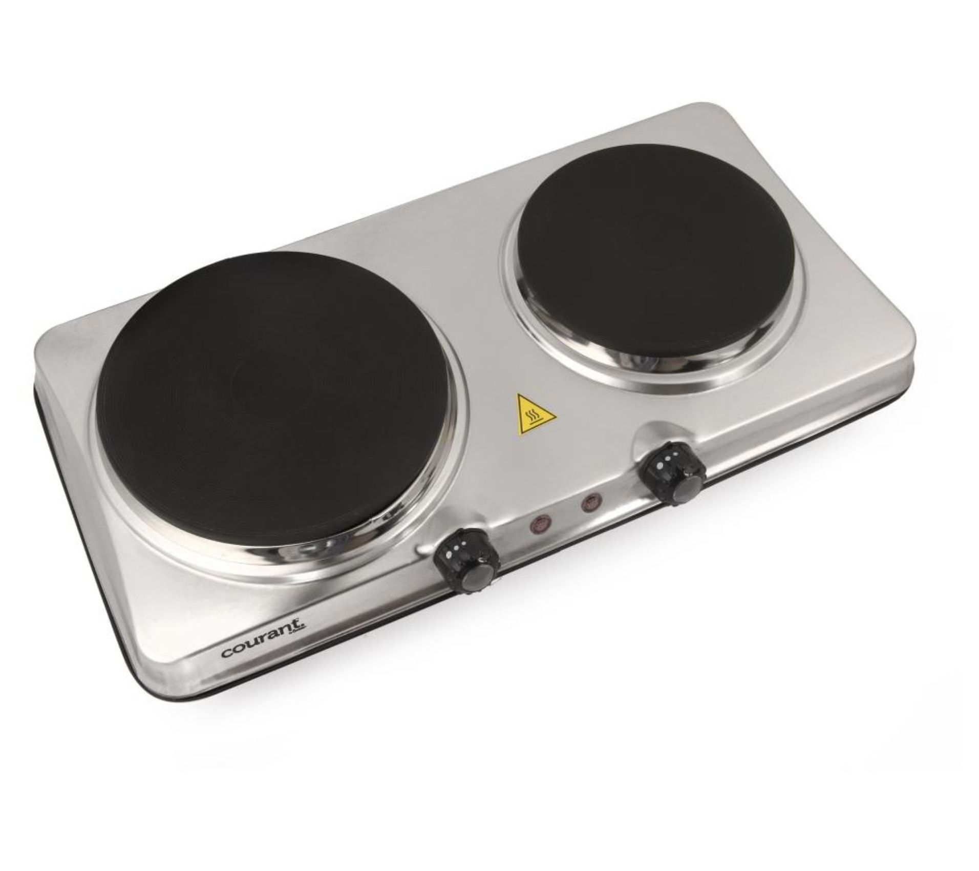 CEB2186ST Courant Double-Burner, 1700W Hot Plate, Stainless