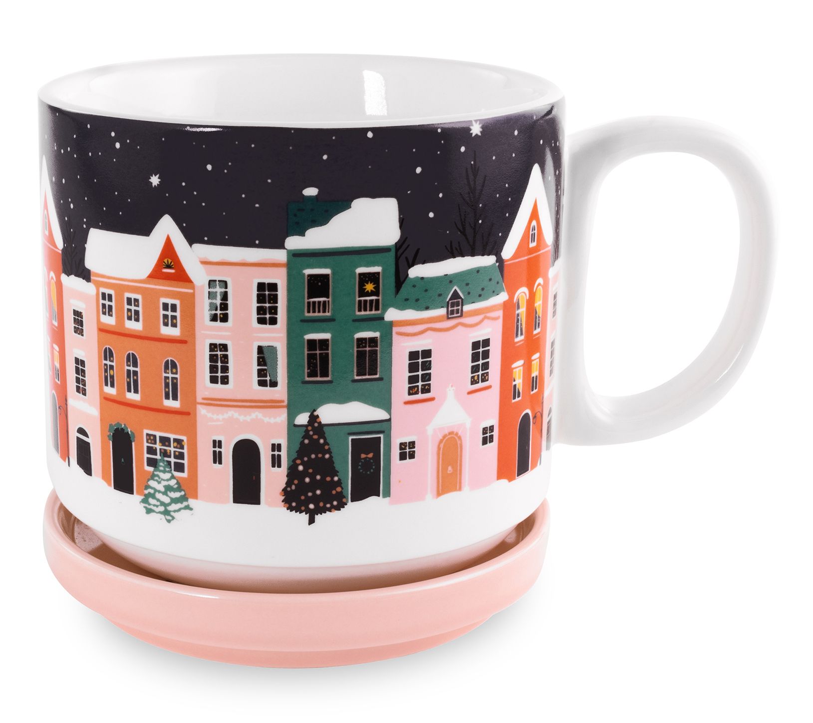 Steel Mill & Co. Ceramic Mug with Coaster Lid