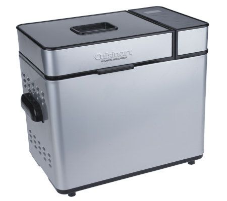 Cuisinart 2-lb Automatic Stainless Steel Breadmaker on QVC 