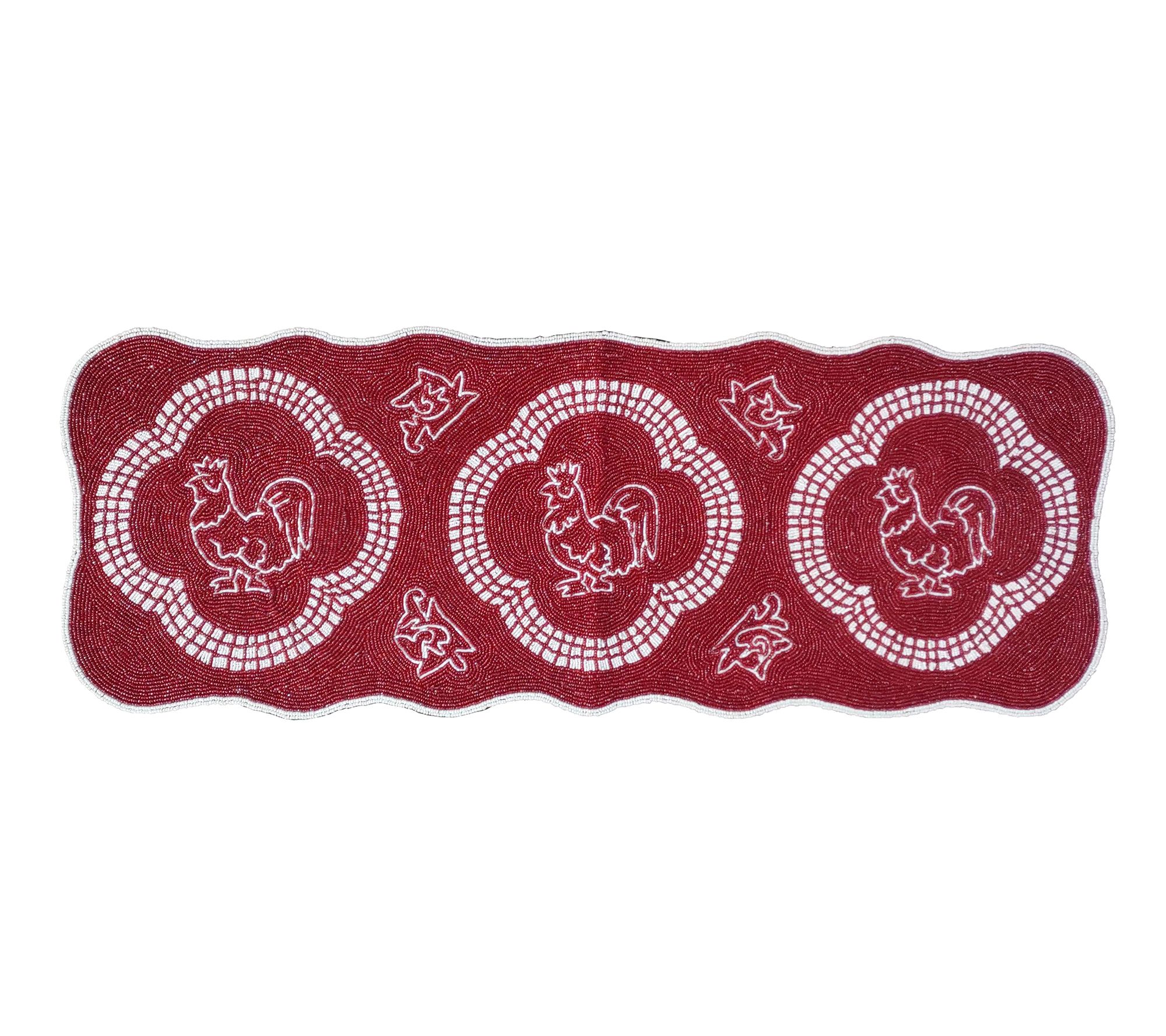 "As Is" Temp- tations Seasonal 36" x 13" Bead Table Runner