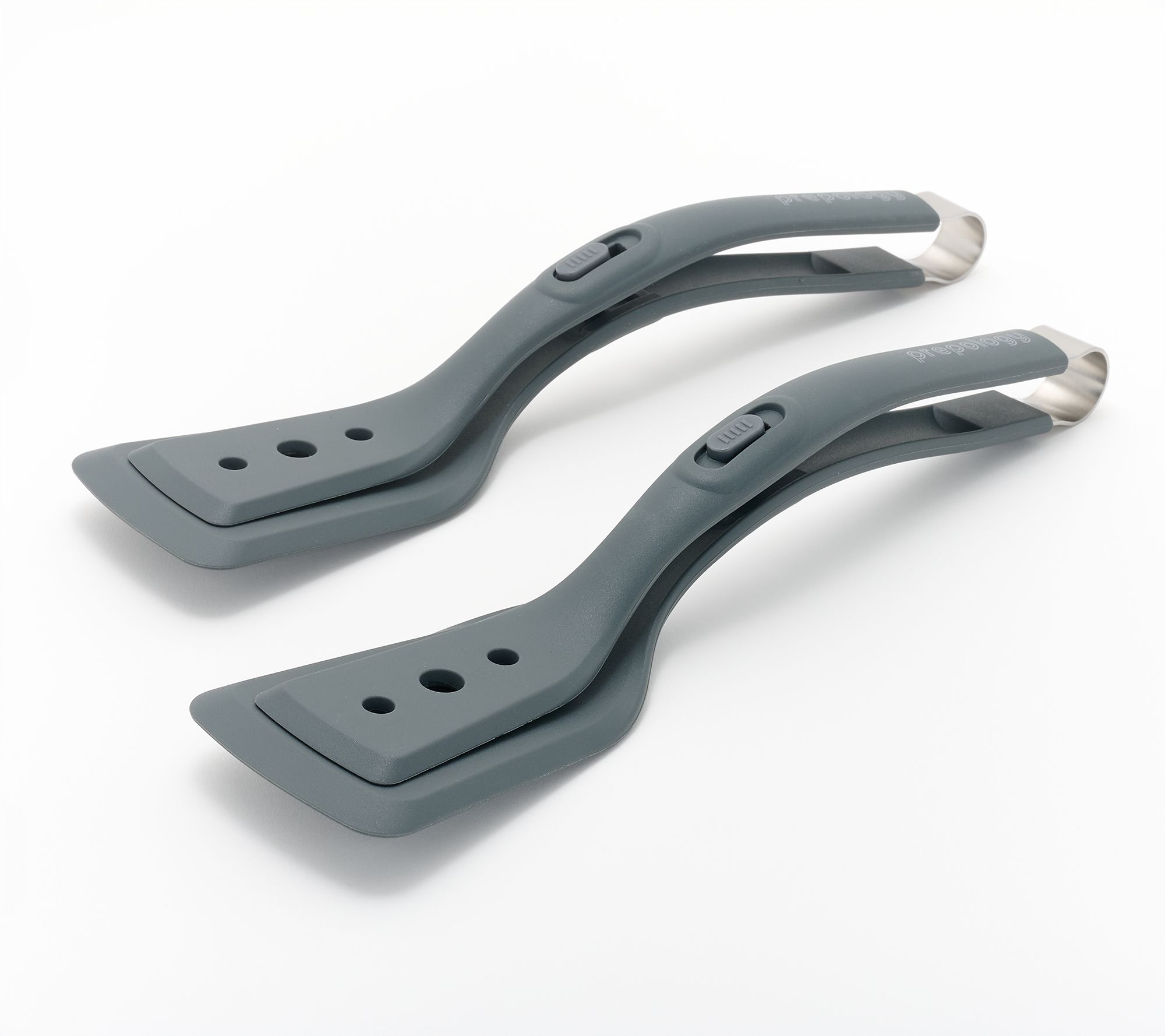 Prepology S/2 Silicone Locking Spatula Tongs