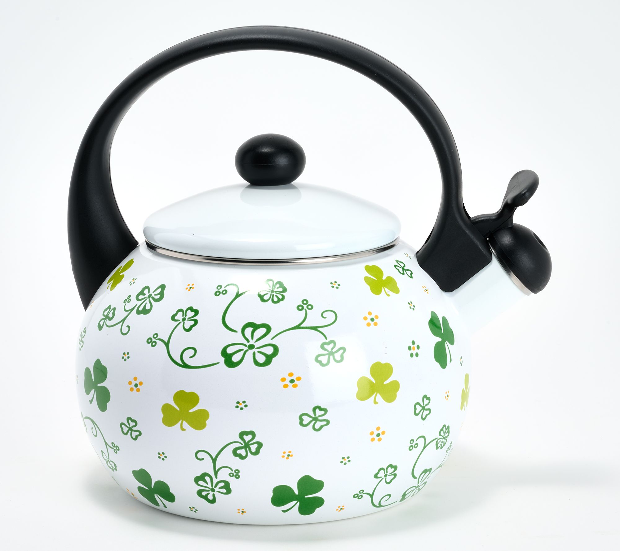 "As Is" Temp-tations 2.3qt Seasonal Enamel on Steel Kettle