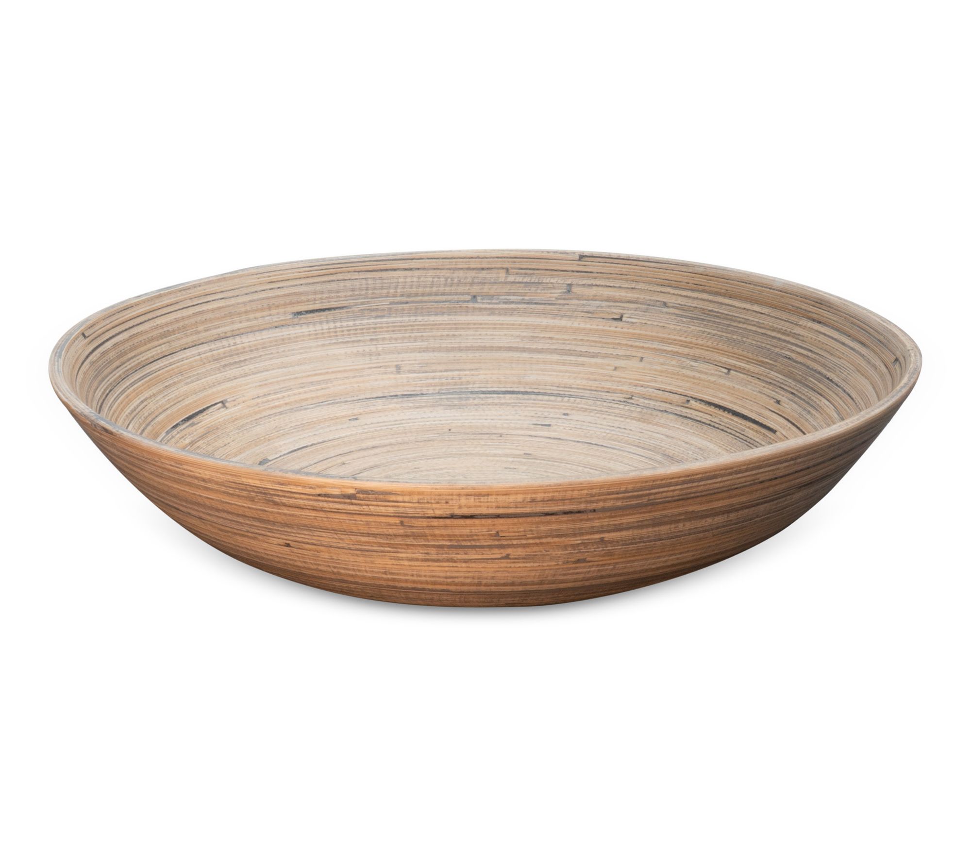 Lexa Bamboo Salad Bowl, 14 Inch