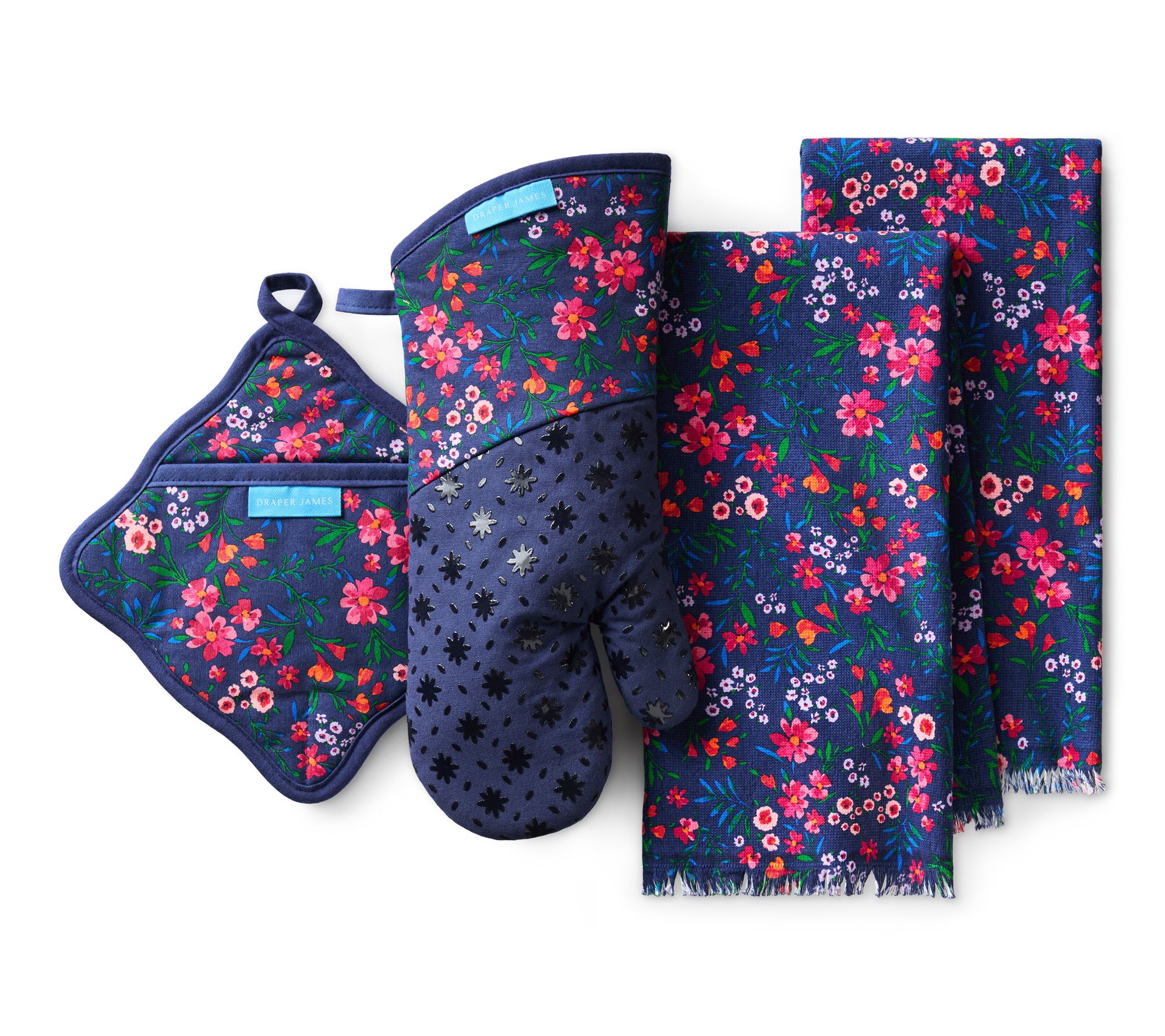 Draper James Field Flowers Towels, OM and PH 4-pk set