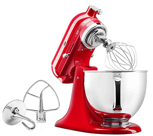 KitchenAid Queen of Hearts 5-qt Stand Mixer - QVC.com