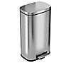 iTouchless SoftStep 8-Gal Stainless Steel StepTrash Can