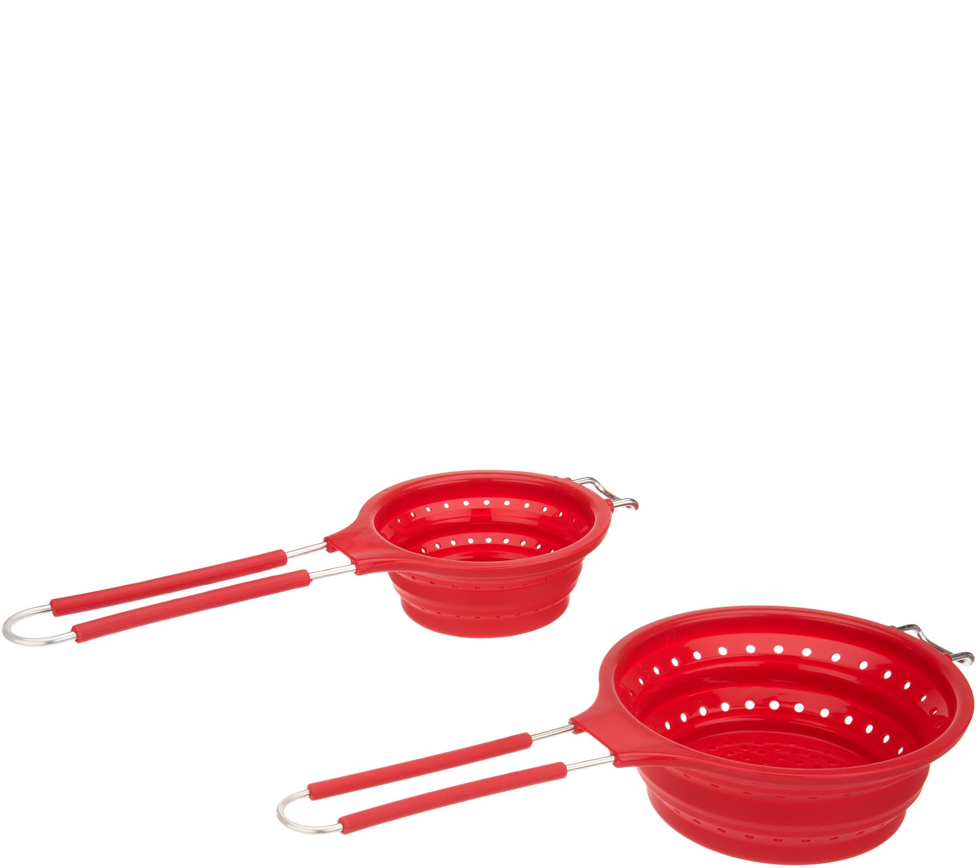 Cooks essentials deals collapsible strainers