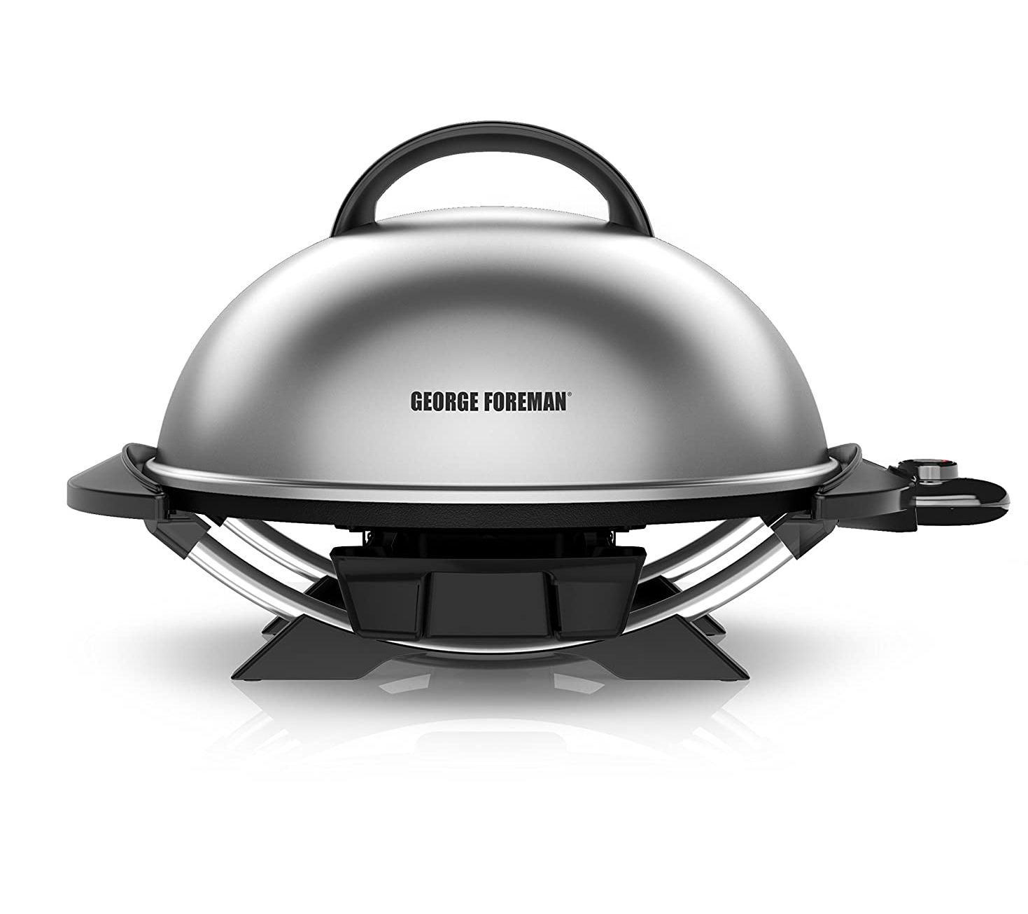 The easy-to-use George Foreman Indoor Outdoor BBQ Grill is back in
