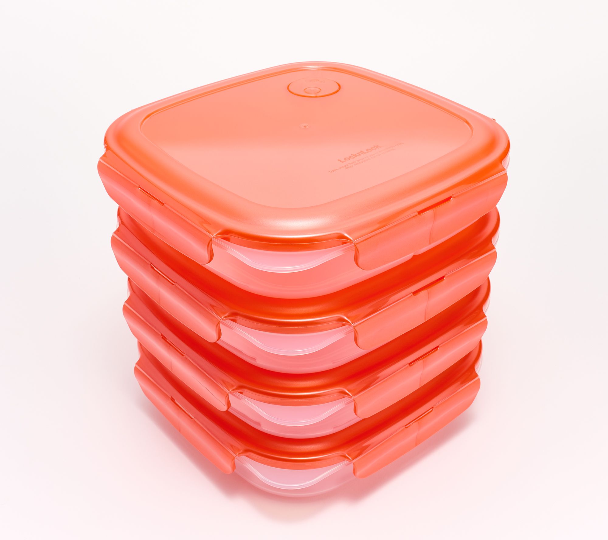 LocknLock Set of 4 Divider Plates with Vented Locking Lids