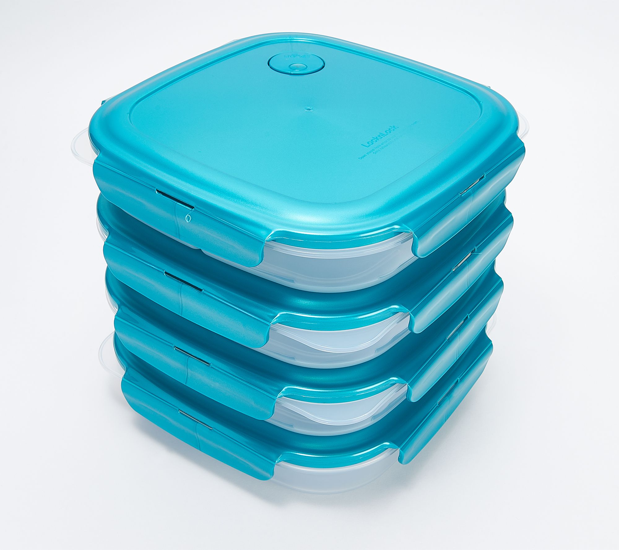 LocknLock Set of 4 Divider Plates with Vented Locking Lids