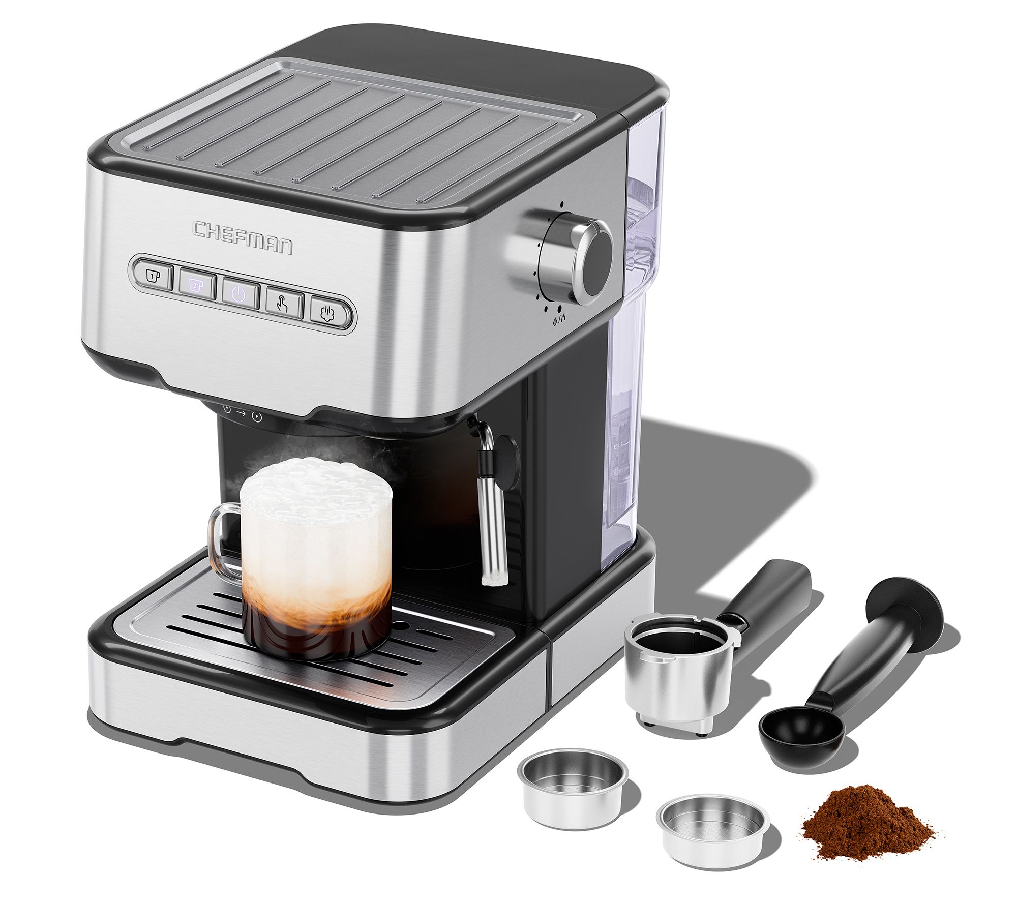  Chefman Froth + Brew Coffee Maker and Milk Frother