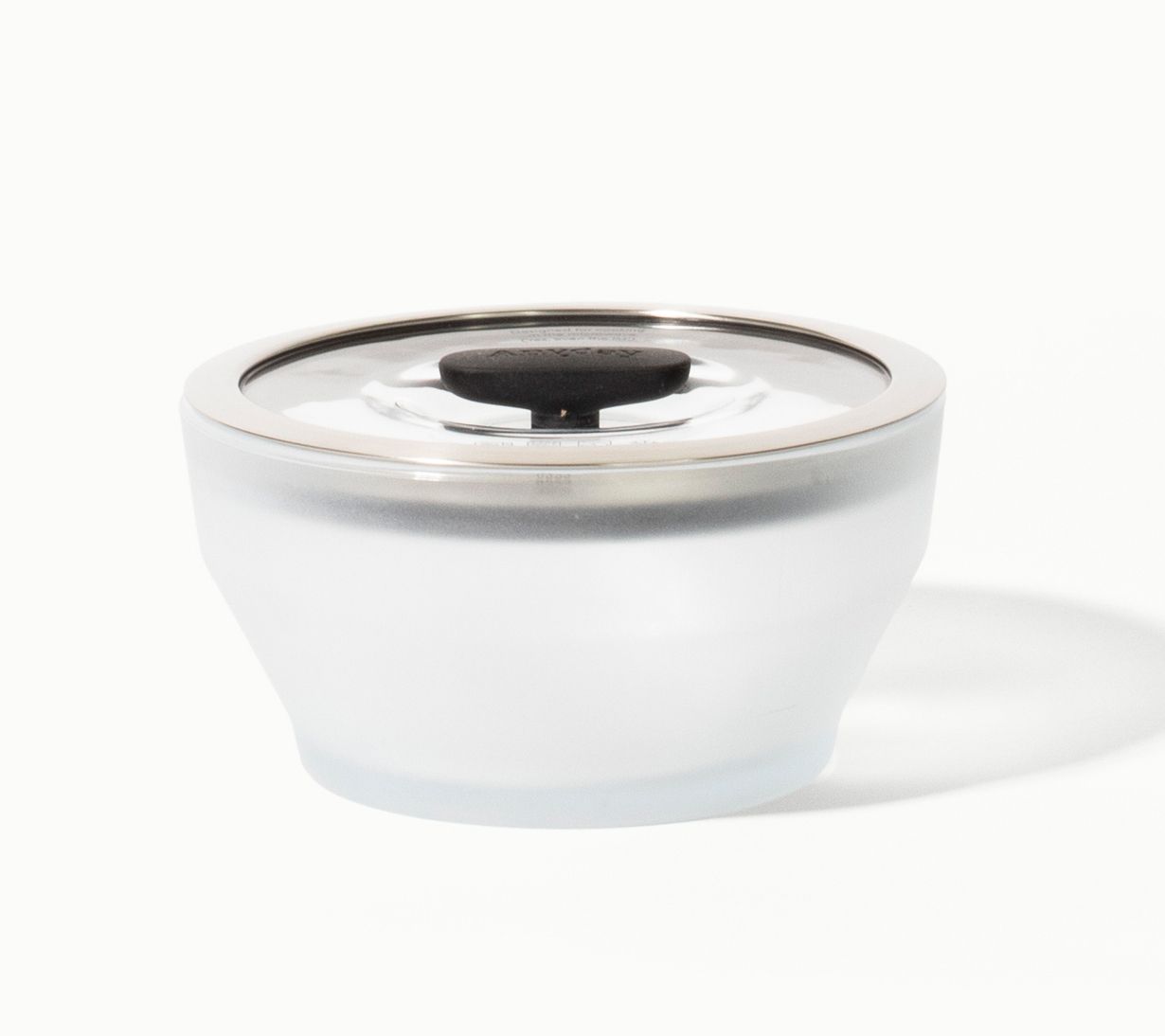 Anyday 4-Cup Frosted Glass Deep Dish