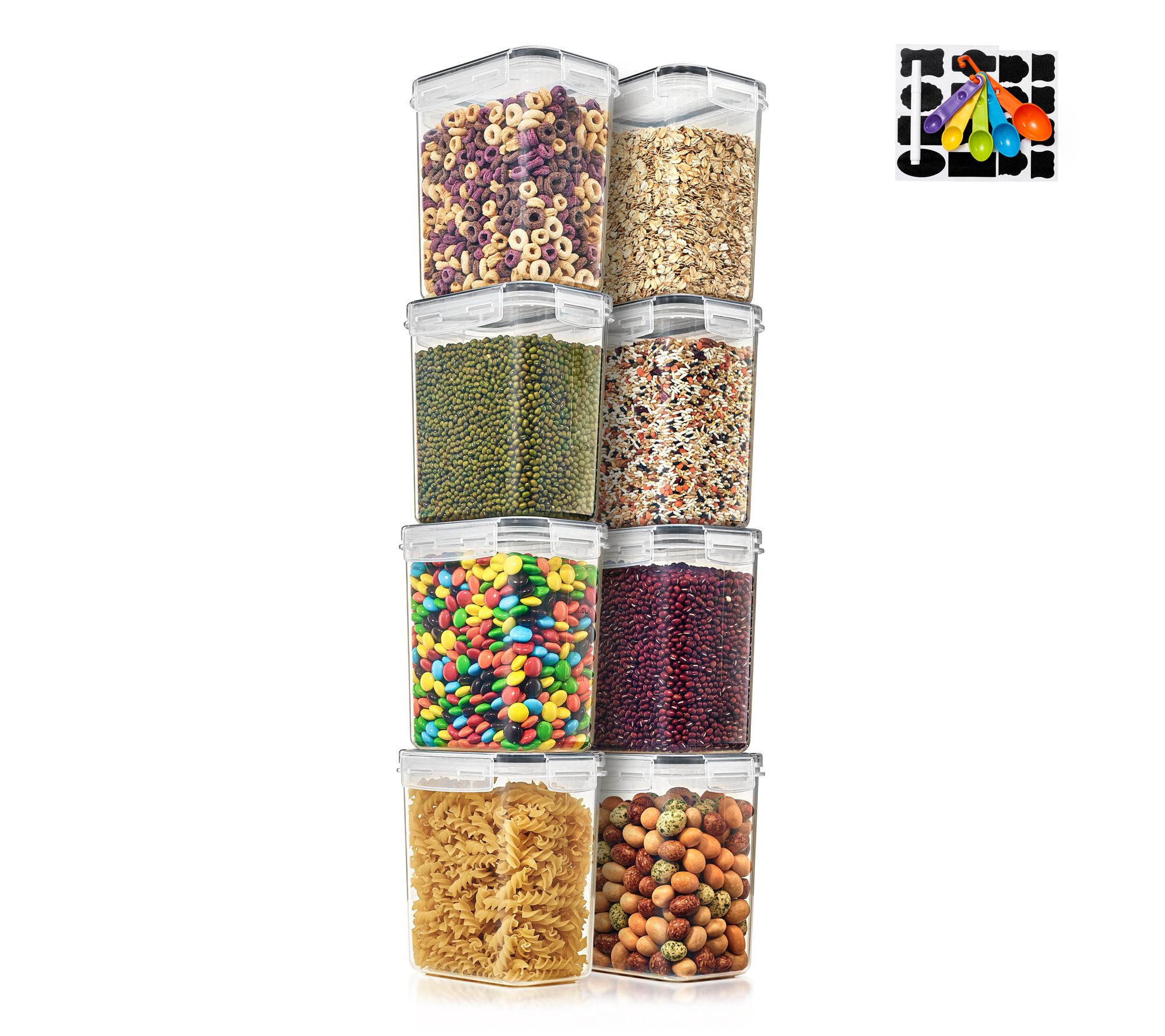 Sorbus Airtight Food Storage Containers with Lids 8-Pack
