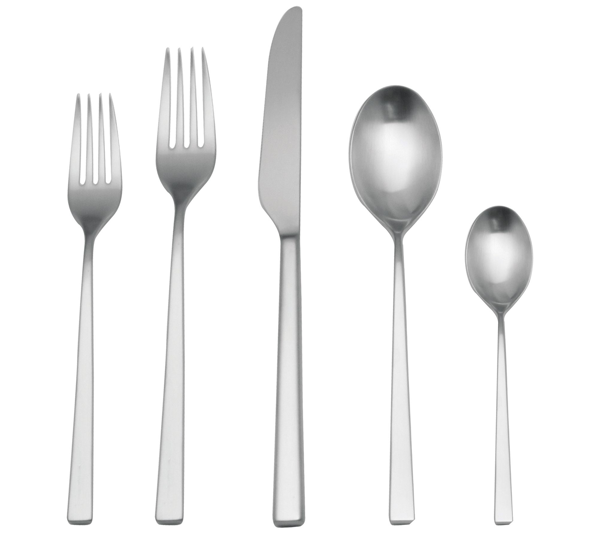 Mepra 5 Pc Atena Ice Flatware Set
