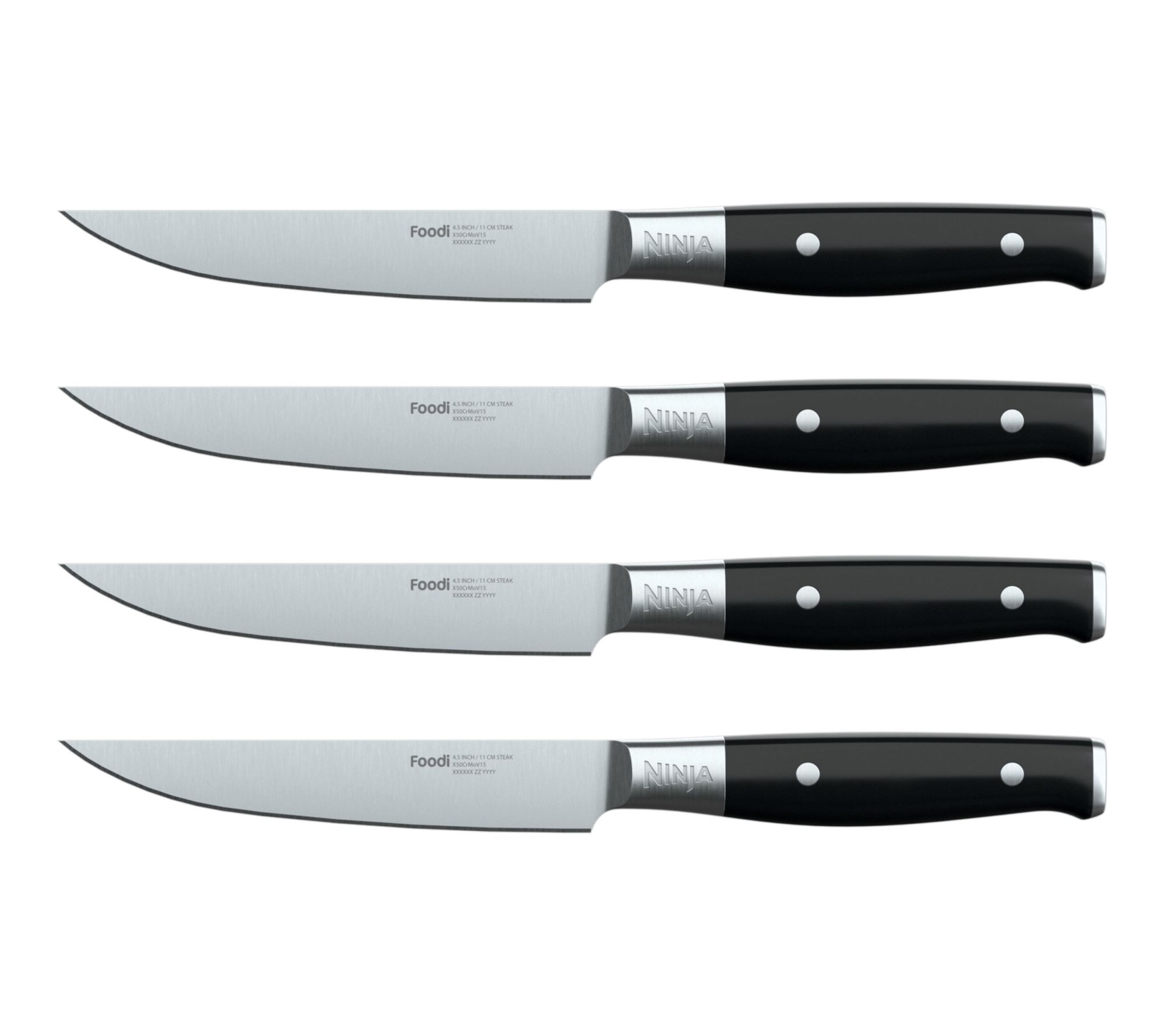 Ninja Foodi NeverDull System 4-Piece Steak Knife Set