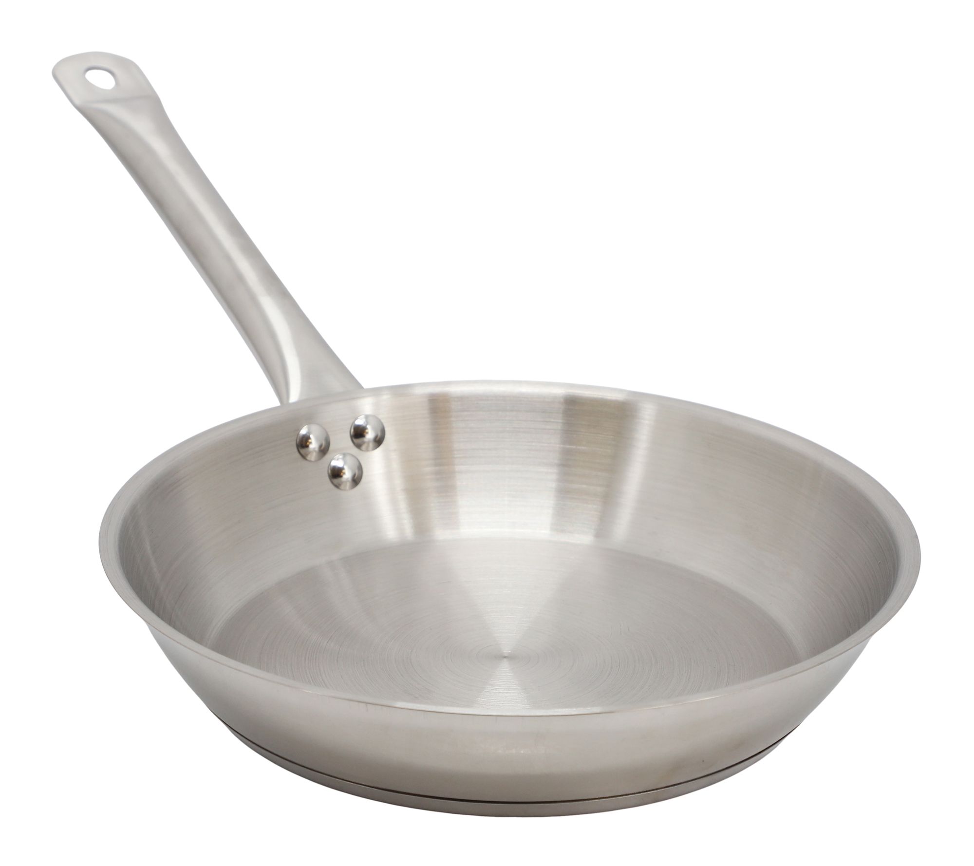 MegaChef  Professional Kitchen 10in Round Fry Pan Silver