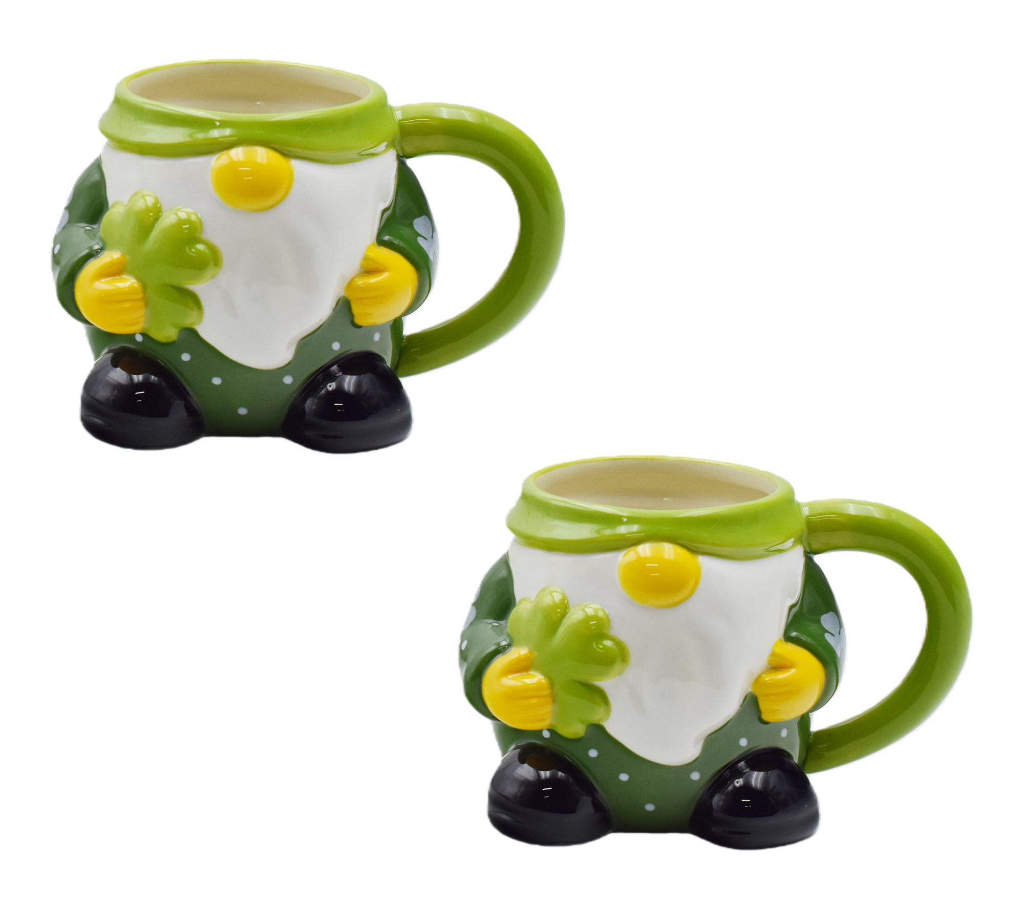 Temp-tations Seasonal Set of (2) 18-oz Gnome Mugs