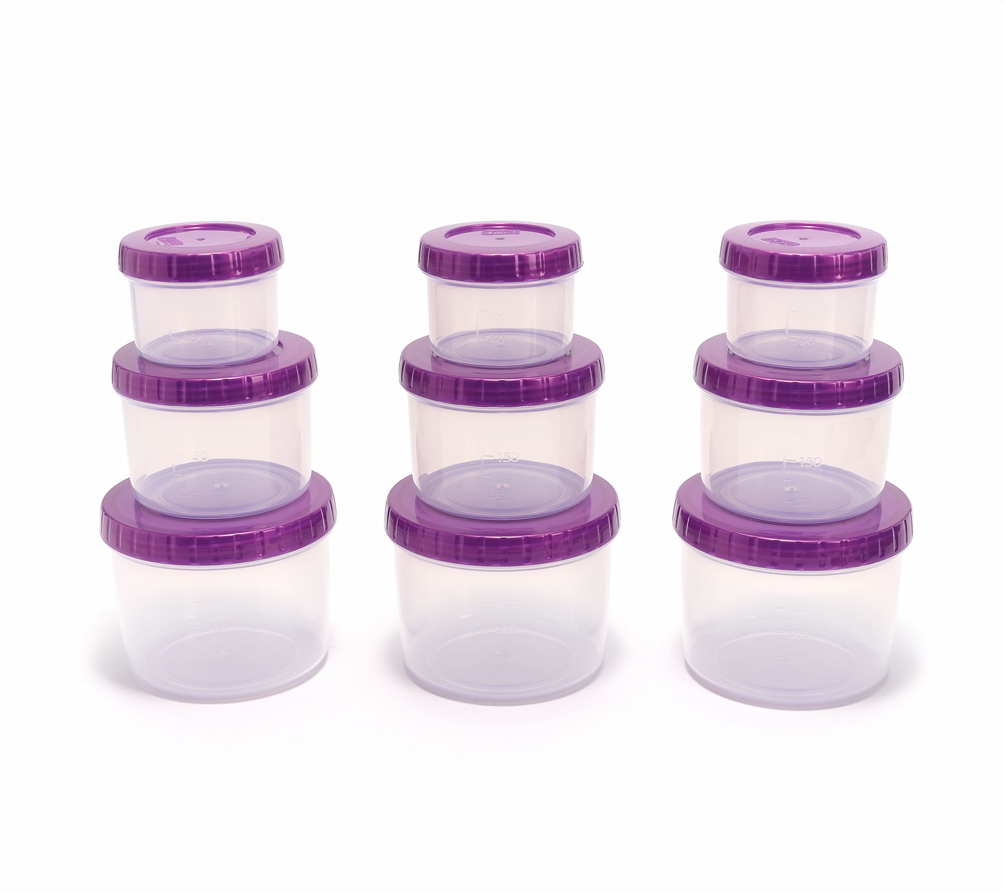 LocknLock 9-Piece Twist-Lid Canister Storage_Set