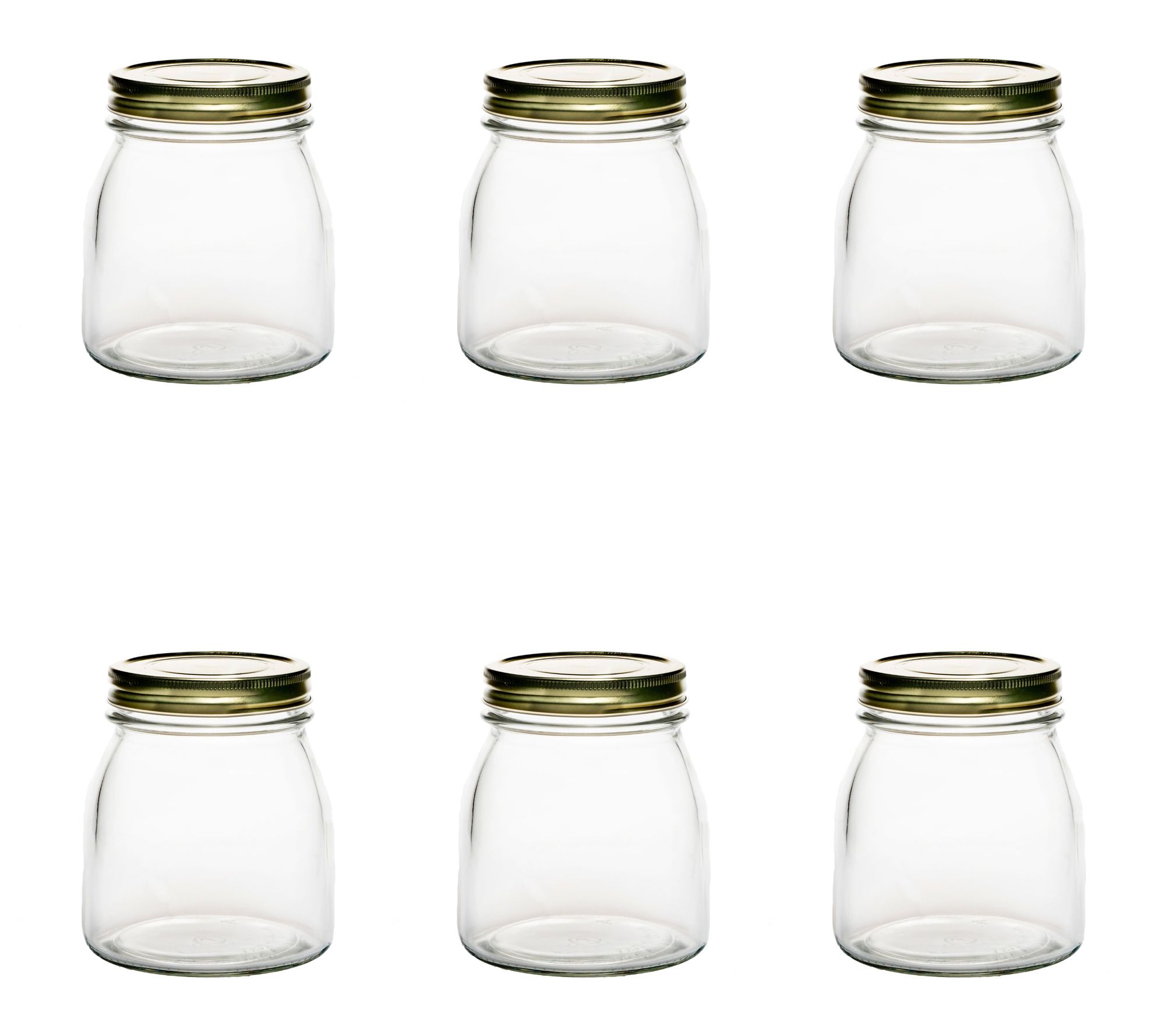 10 Strawberry Street Set of 6 Catania Canning Jars