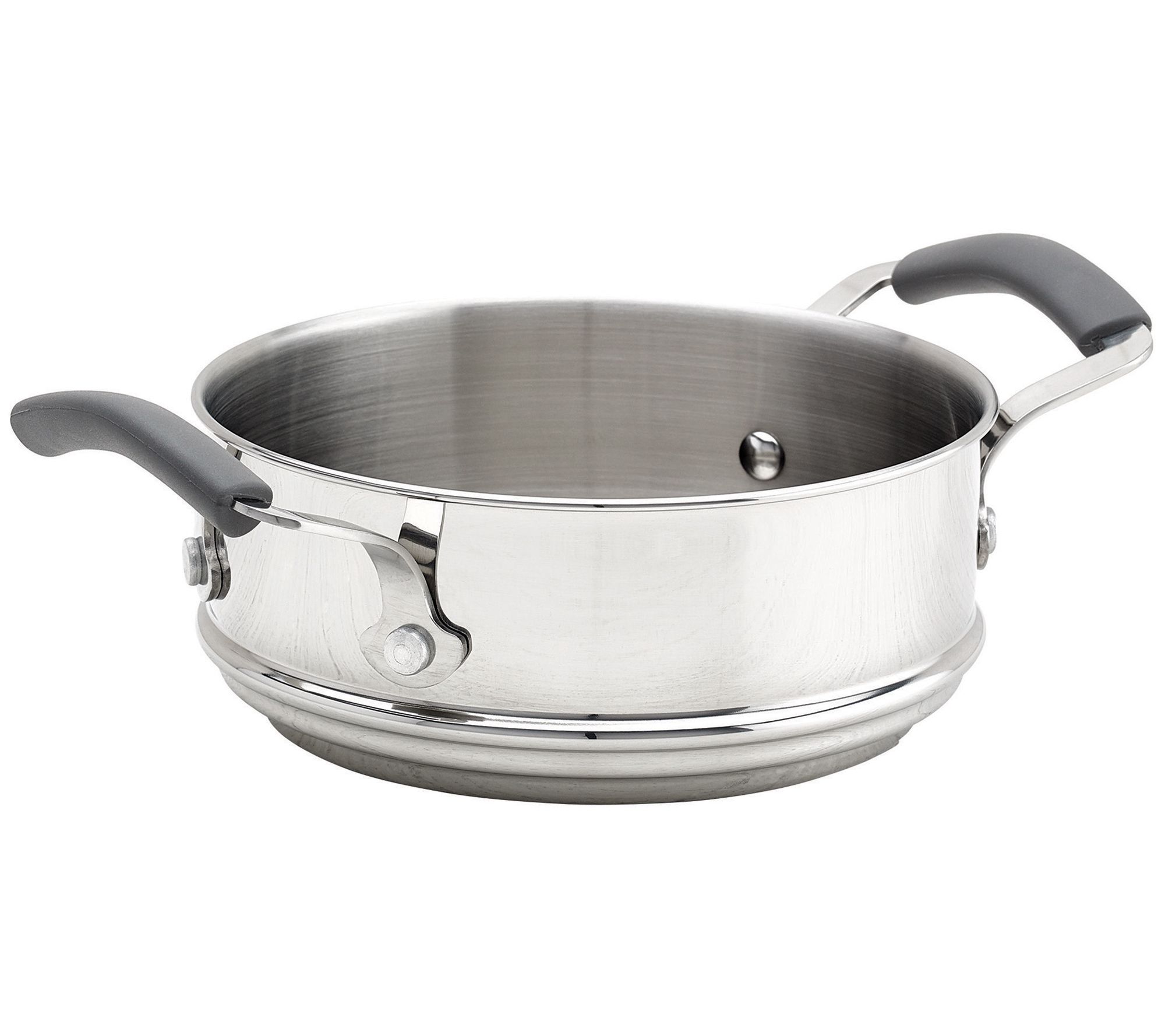 Epicurious 11-Piece Stainless Steel Cookware Set - QVC.com