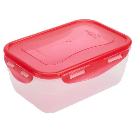 Lock & Lock 9-Piece Nestable Storage Set w/ Divider Plates - QVC.com