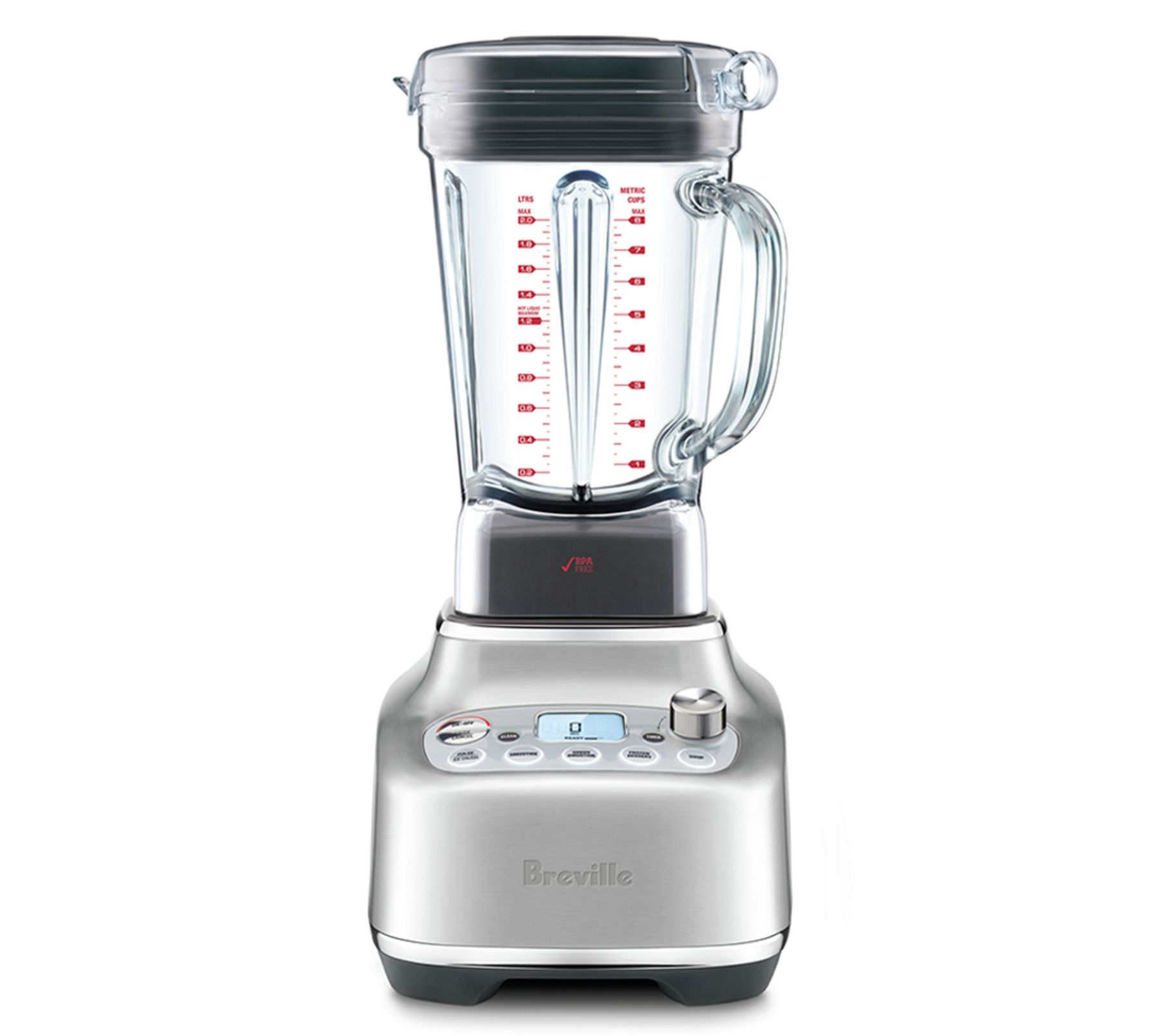 Blender  No need to force open the lid! The Breville Fresh